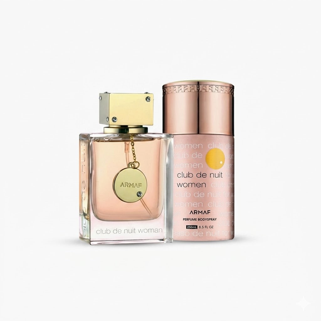 Armaf Club De Nuit Woman Eau De Parfum 105ml + Armaf Club De Nuit Woman Perfume Body Spray 250ml