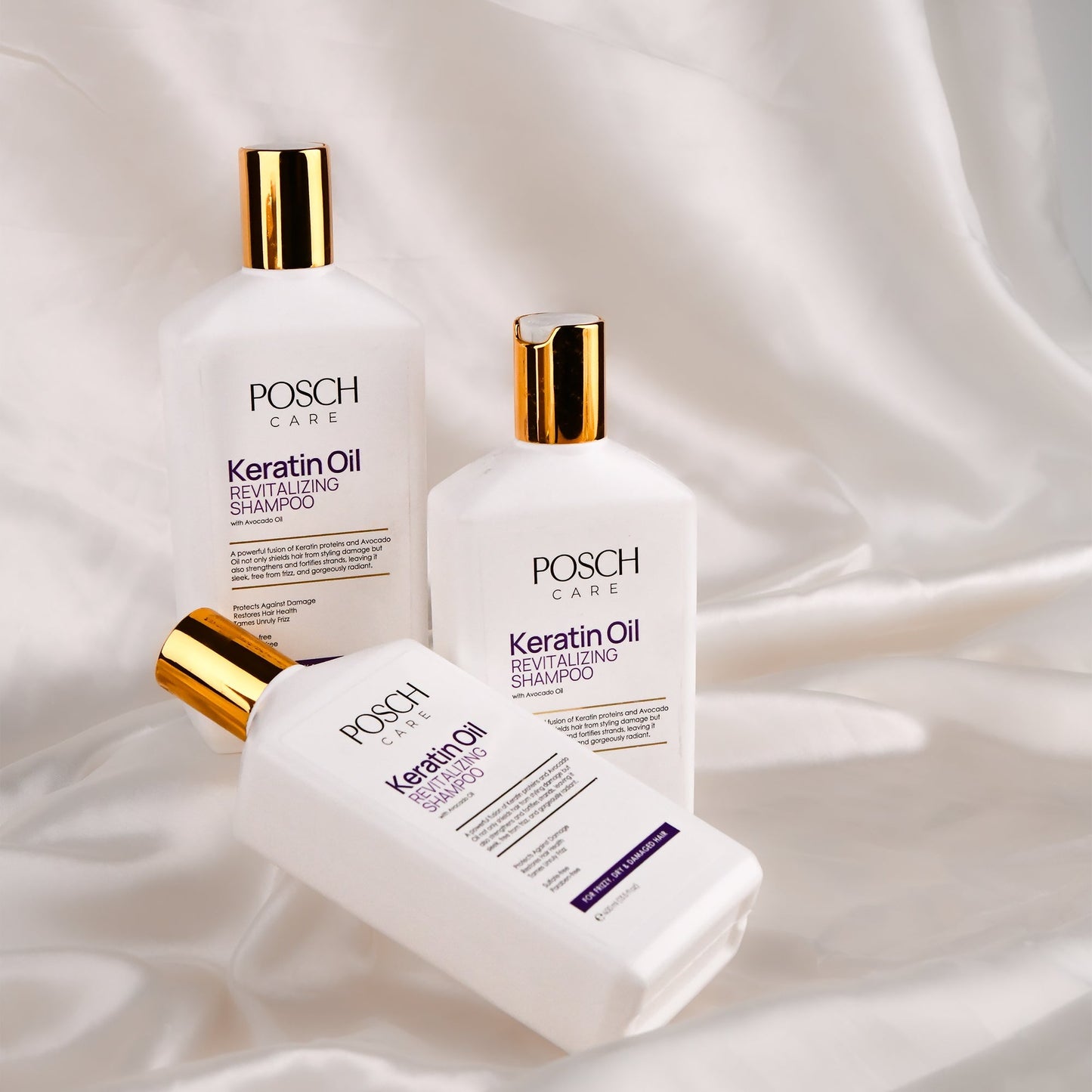 Posch Care Keratin Oil Revitalizing Shampoo 400ml