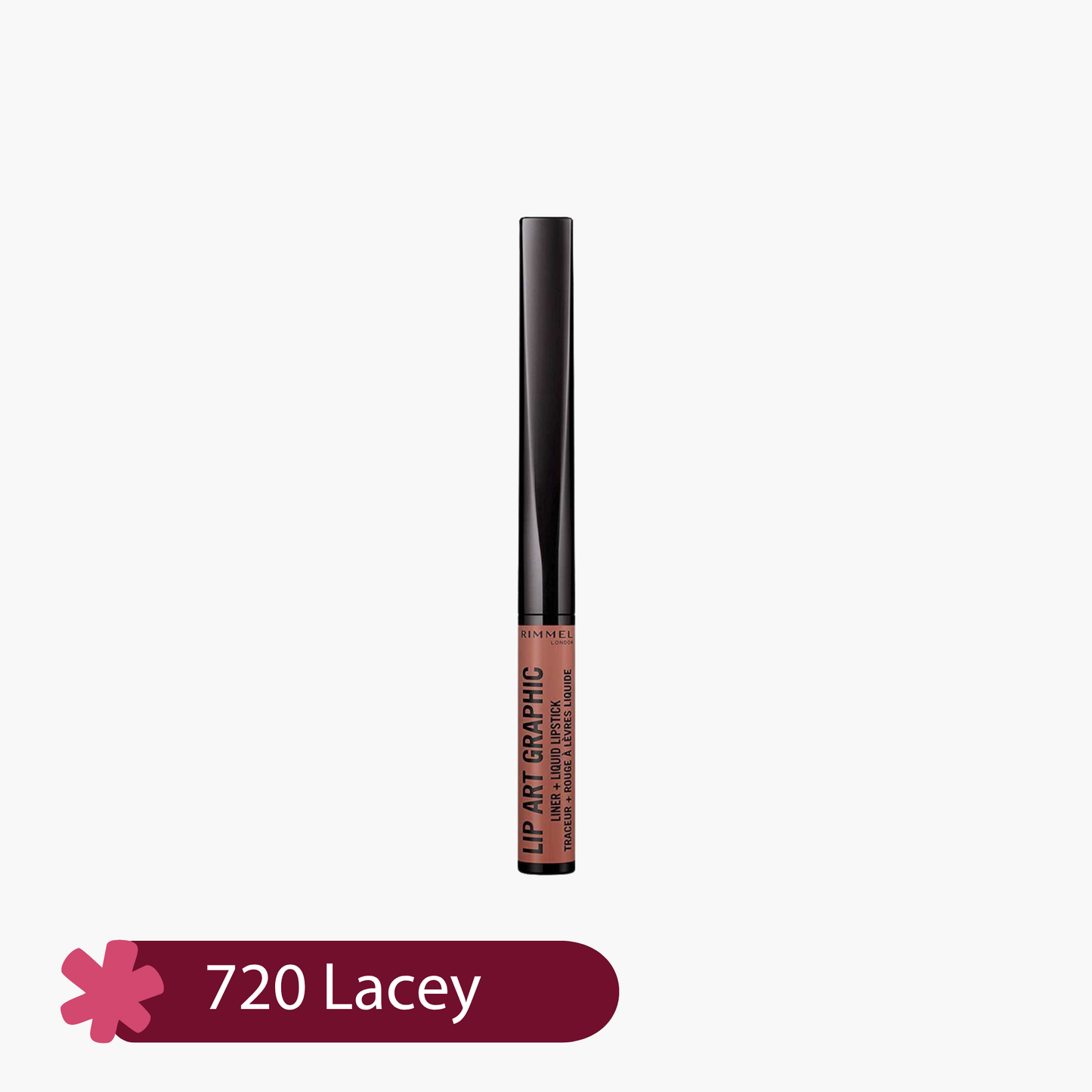 Rimmel Lip Art Graphic Liner + Liquid Lipstick 1.8ml