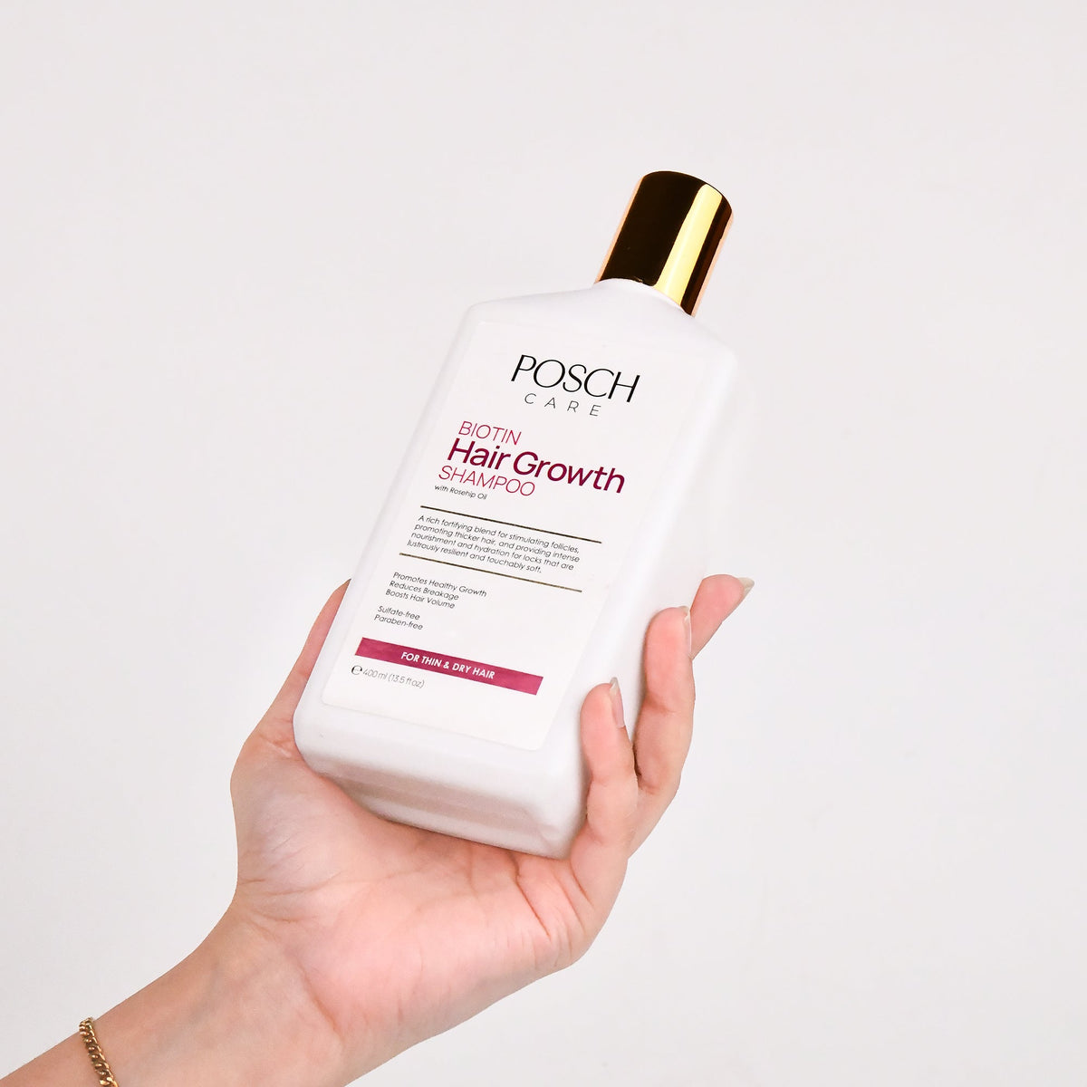 Posch Care Biotin Hair Growth Shampoo 400ml