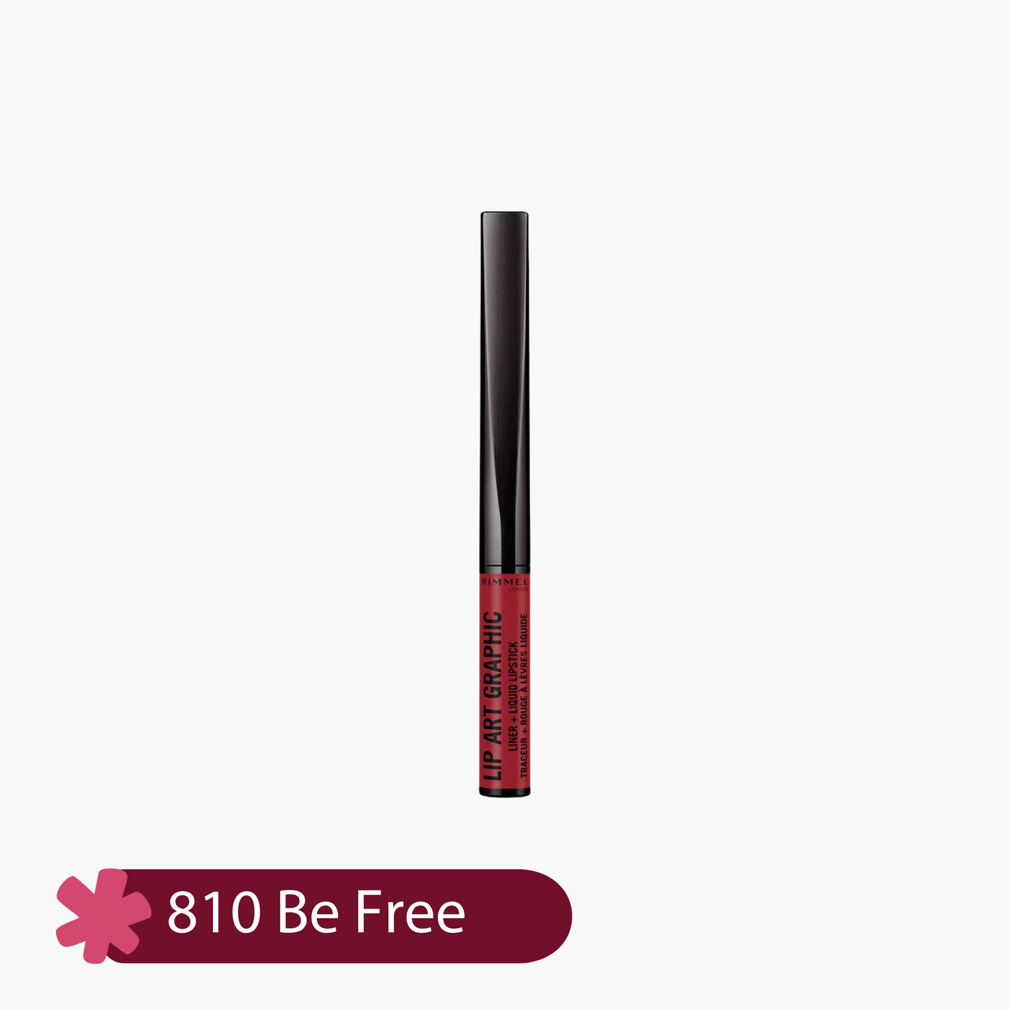 Rimmel Lip Art Graphic Liner + Liquid Lipstick 1.8ml