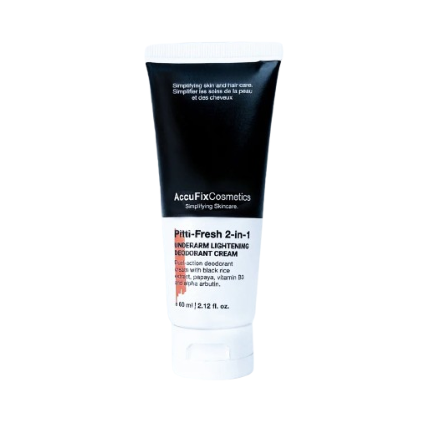 AccuFix Cosmetics Pitti-Fresh 2-in-1 Underarm Lightening Deo Cream