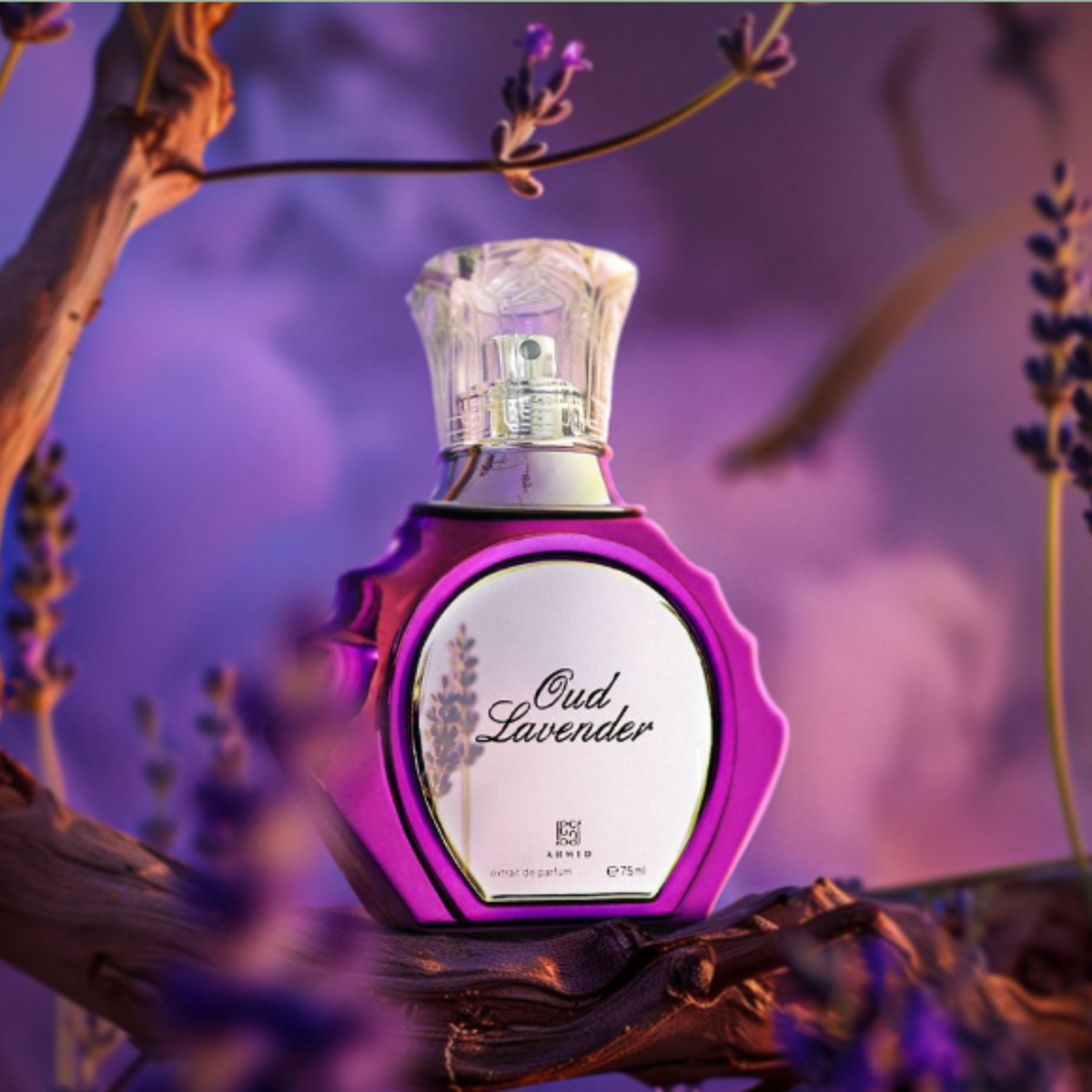 Ahmed Al Maghribi Oud Lavender Extrait De Parfum Unisex 75ml