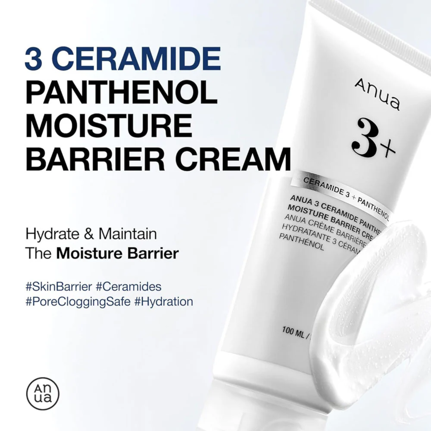 Anua 3 Ceramide Panthenol Moisture Barrier Cream 100ml