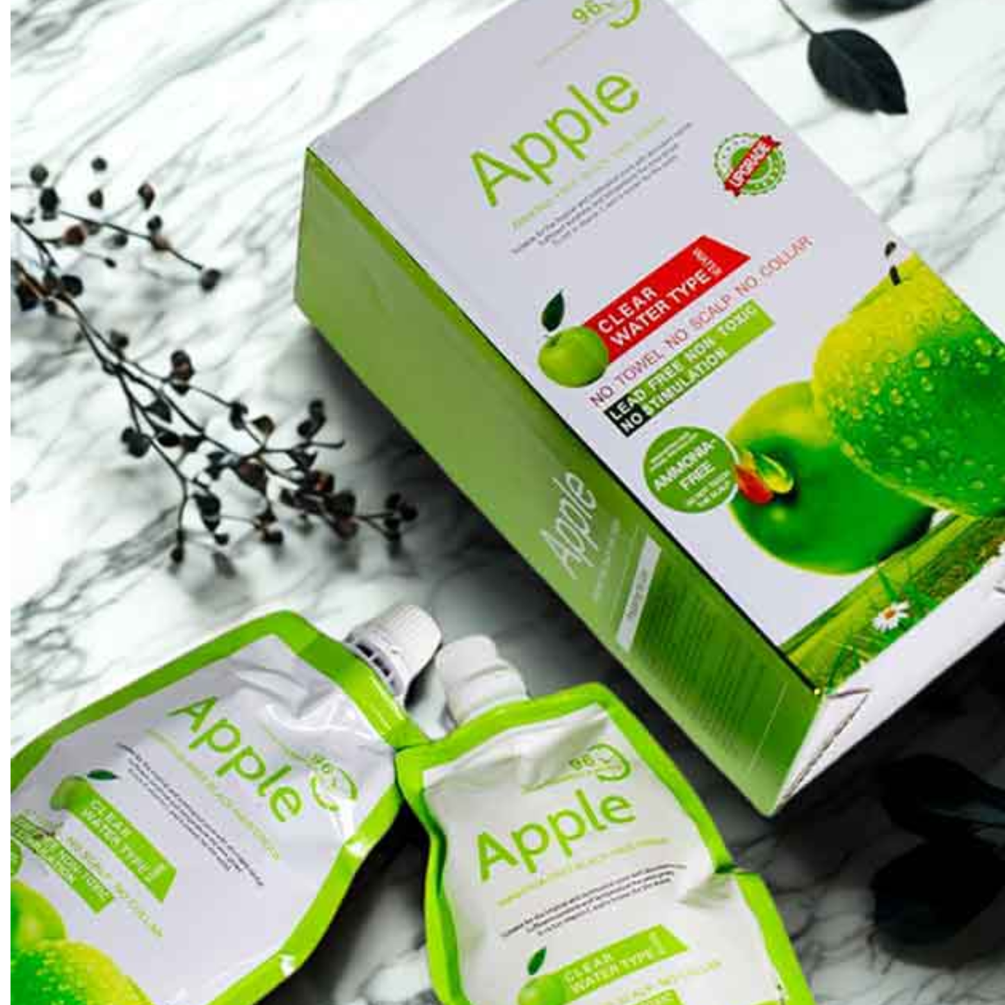 Apple Ammonia Free Black Hair Cream