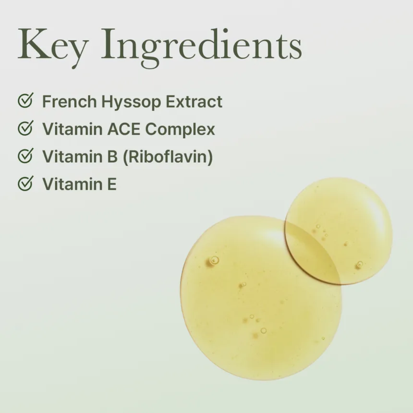 Arencia Holy Hyssop Sheet Mask
