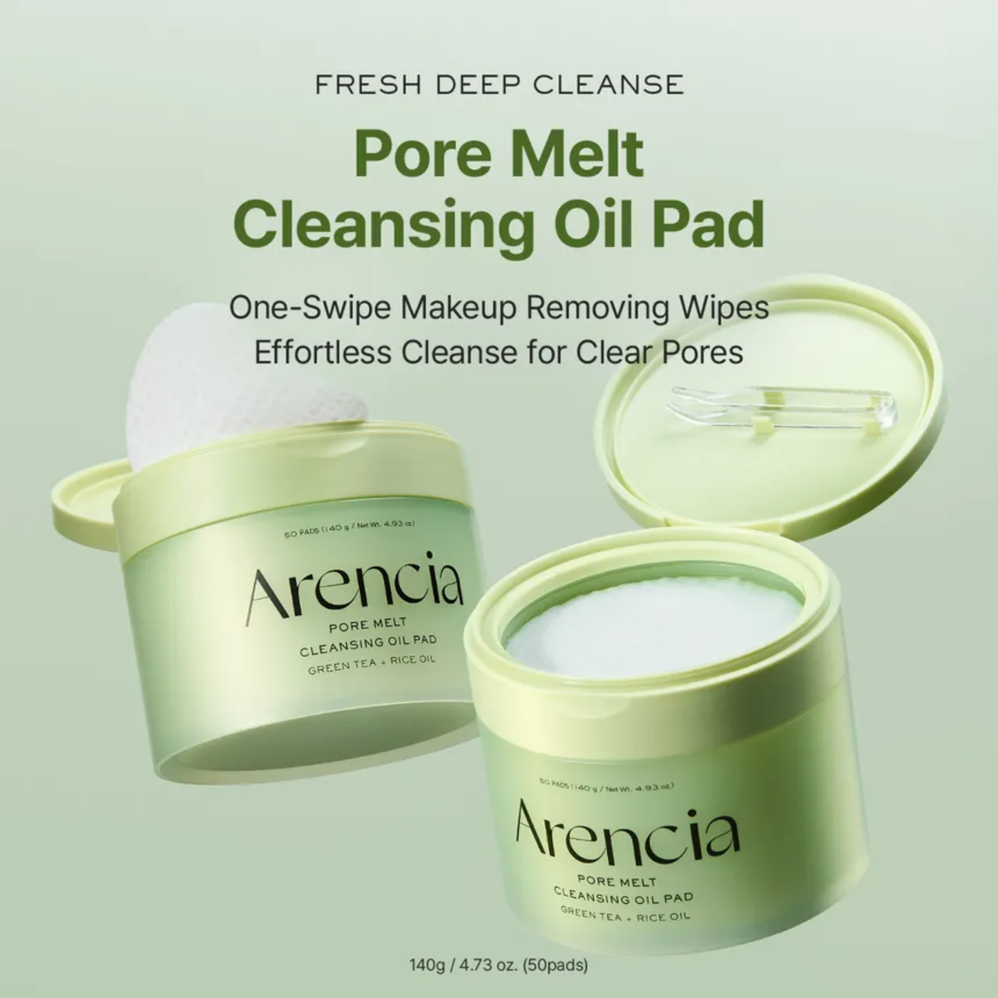 Arencia Pore Melt Cleansing Oil Pad