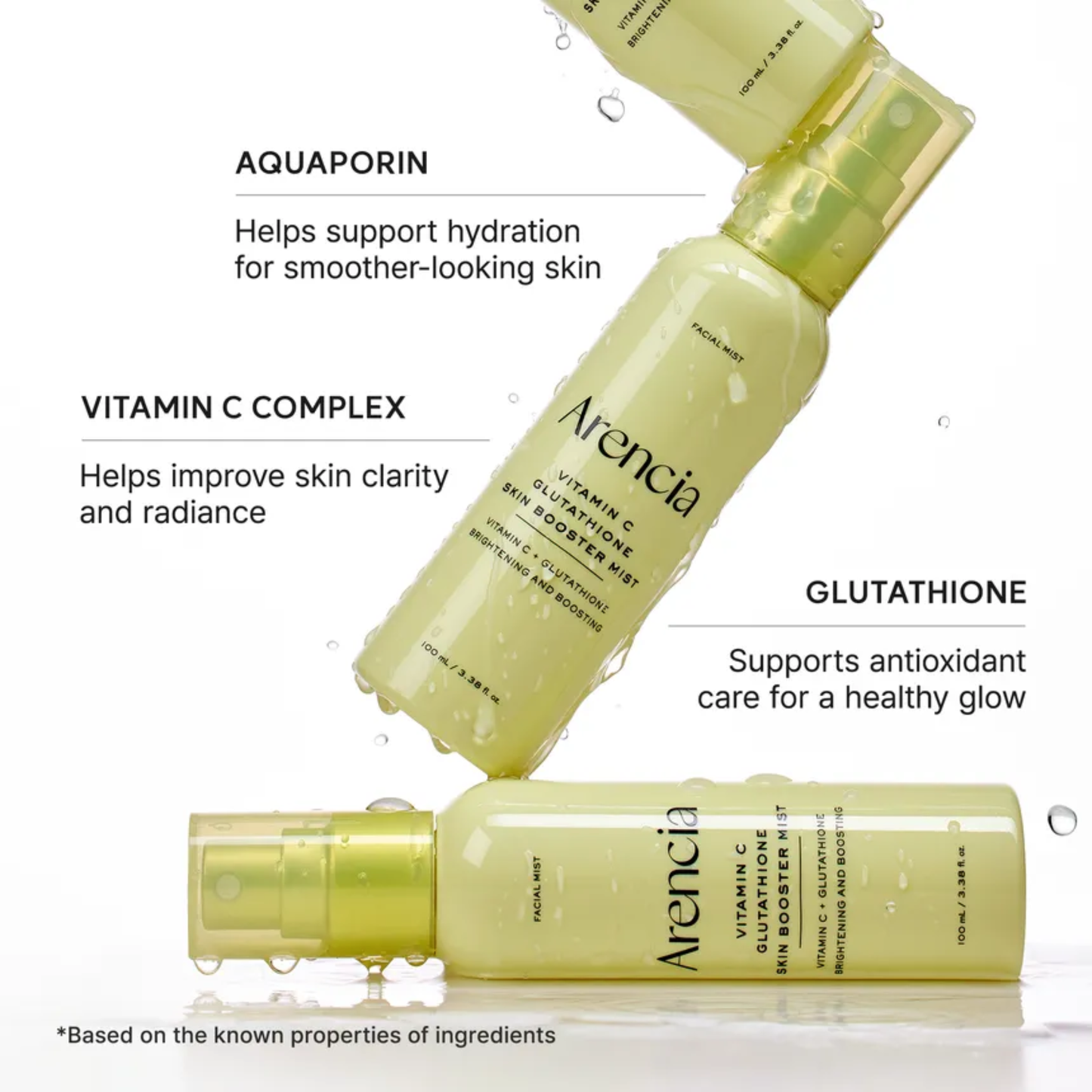 Arencia Vitamin C & Glutathione Skin Booster Mist