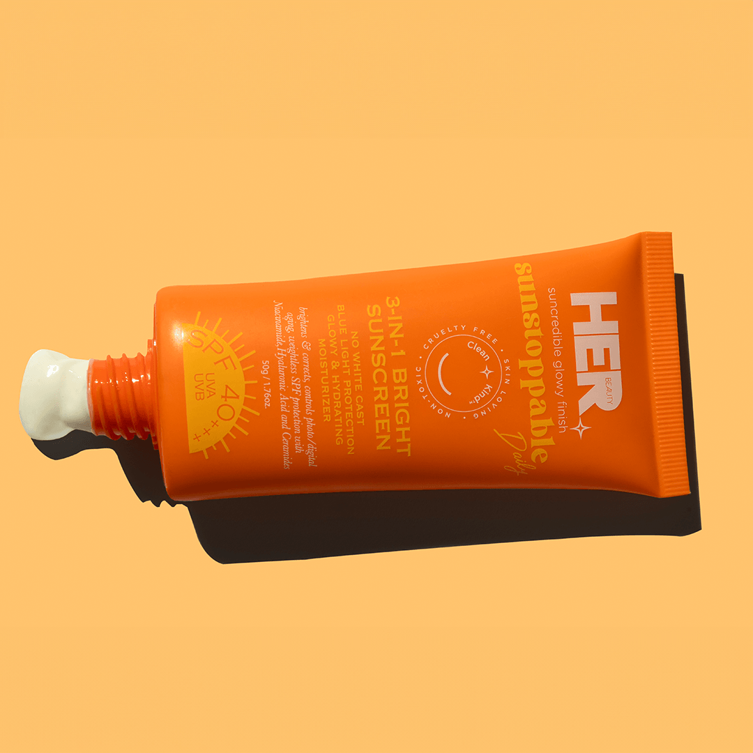 Her Beauty Sunstoppable Daily 3-In-1 Bright Sunscreen SPF 40+++ 50gm