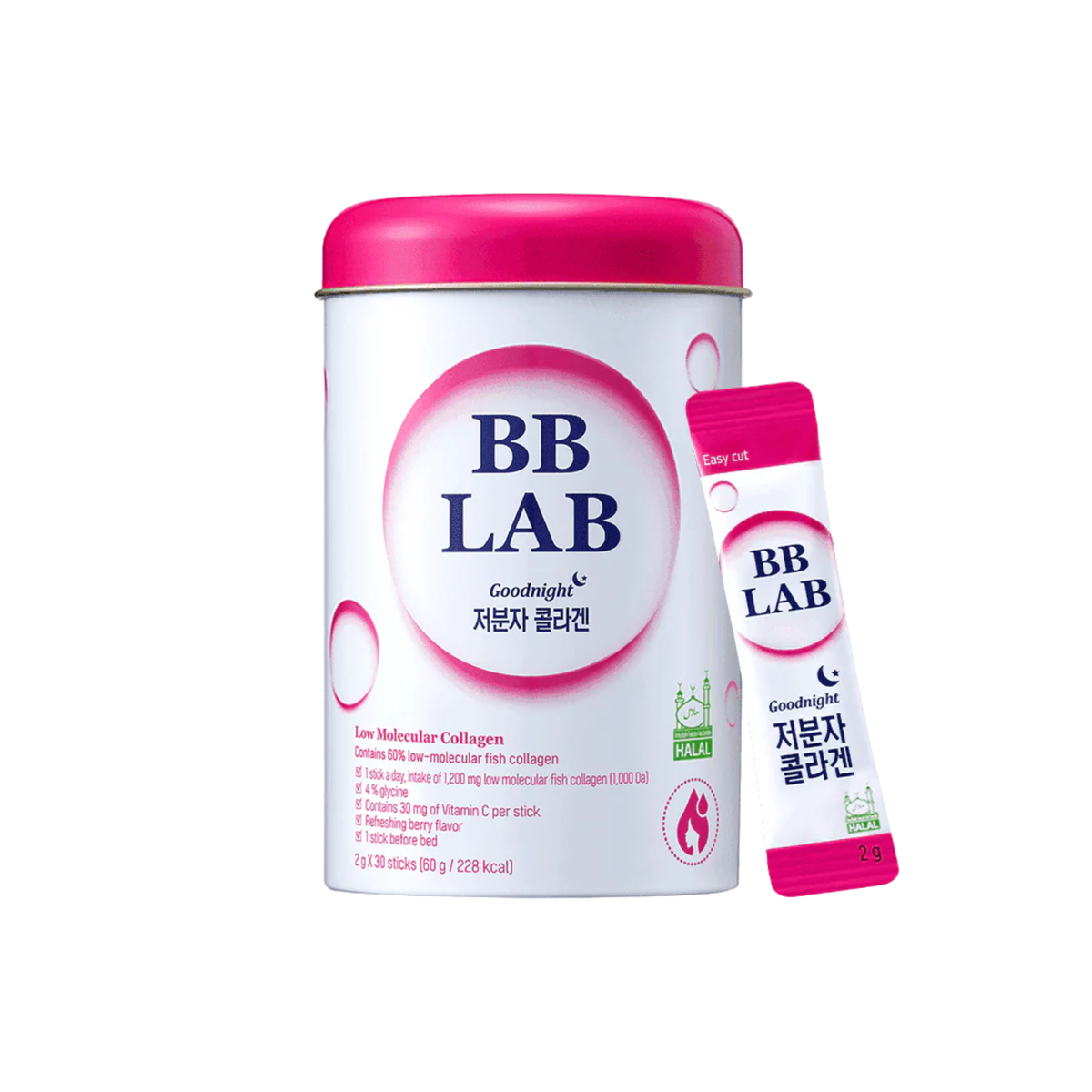 BB LAB Good Night Low Molecular Collagen Powder Stick Supplement 60gm