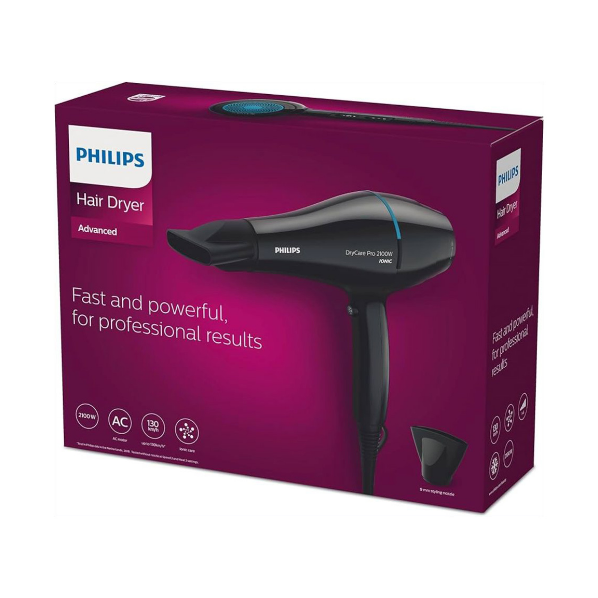 Philips Drycare Pro Hair Dryer BHD274/03 2100W