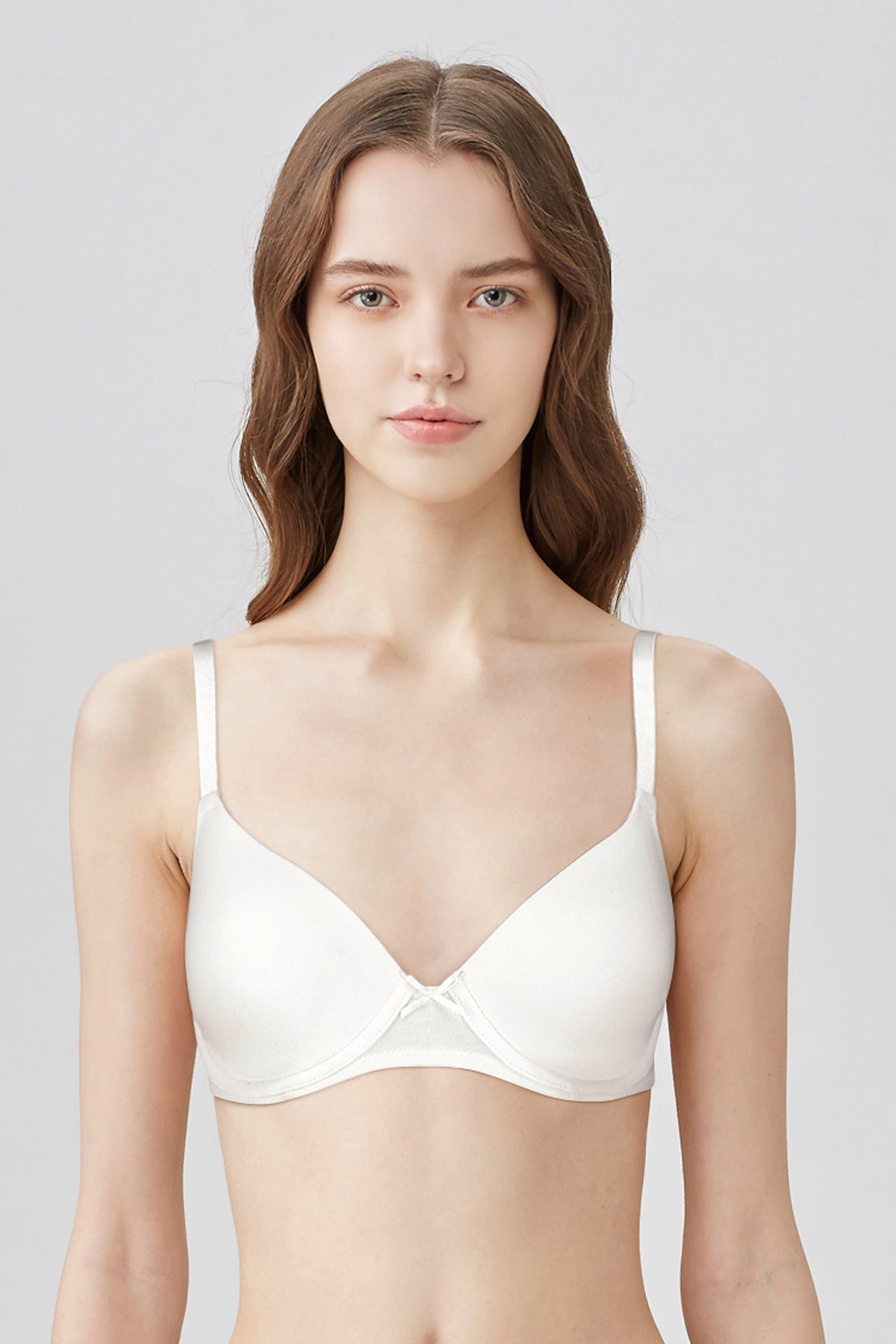 BLS Pero Wired And Padded Cotton Bra White