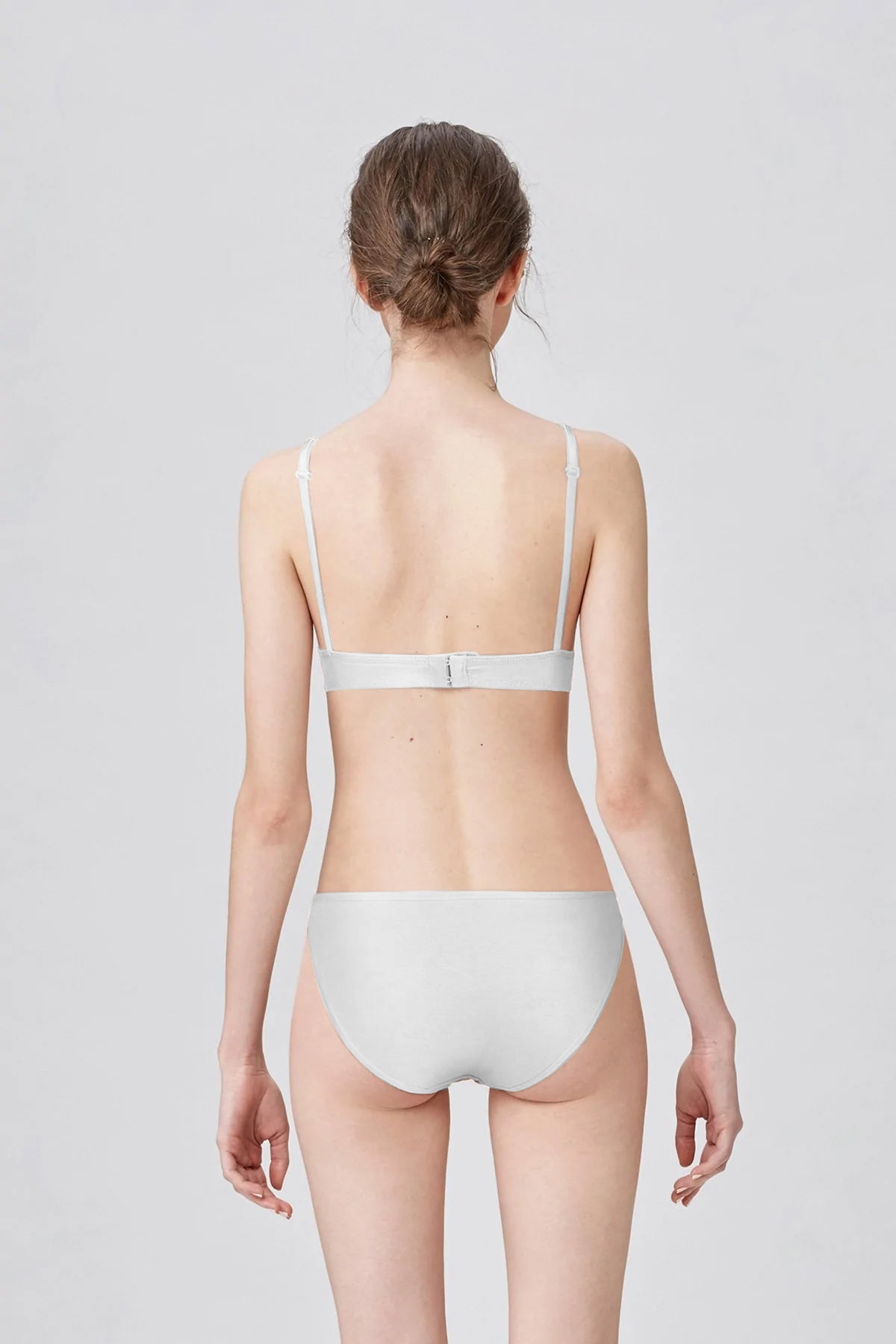 BLS Belva Soft Padded Cotton Teen Bra White