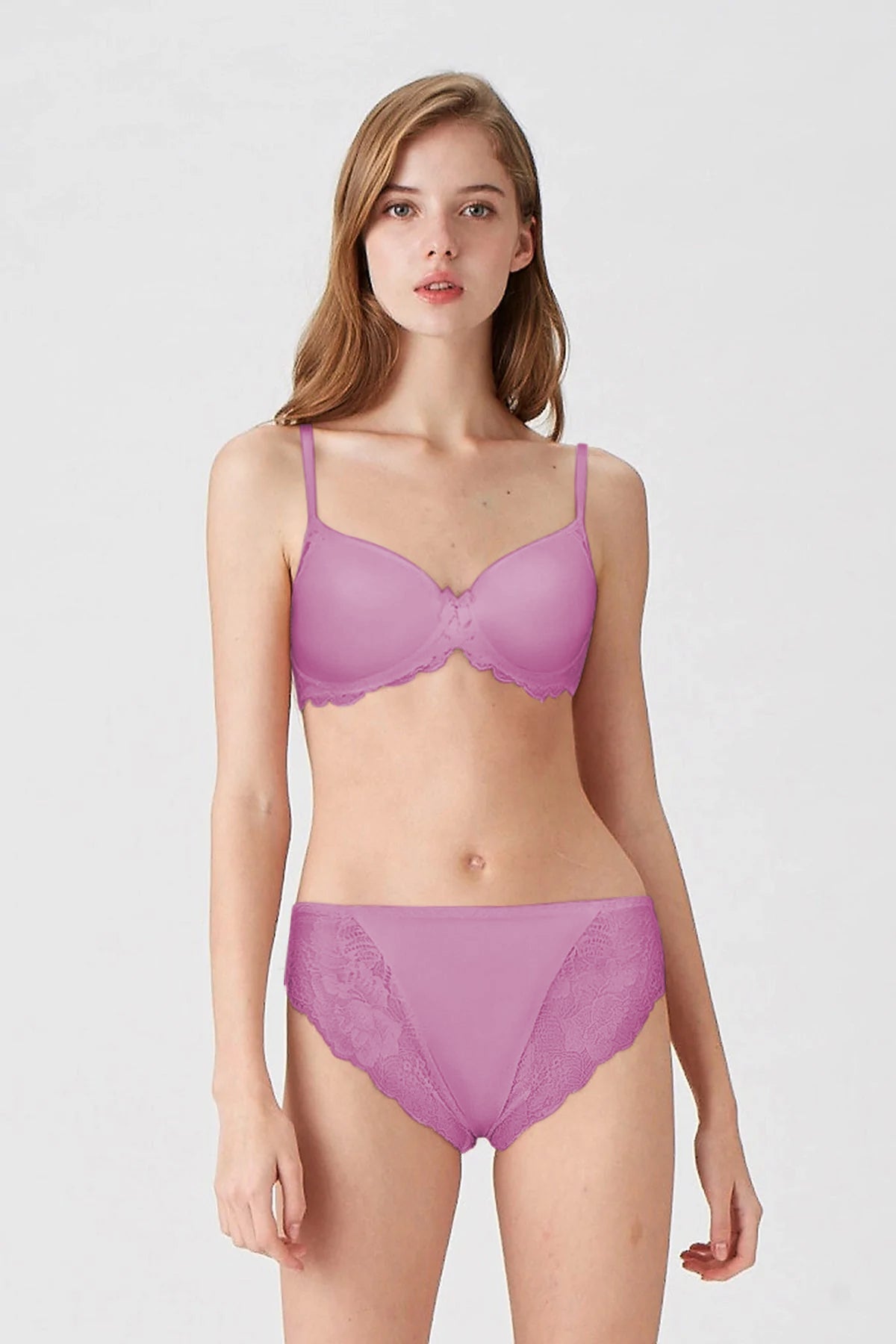 BLS Breathable Wired And Light Padded Bra Piony