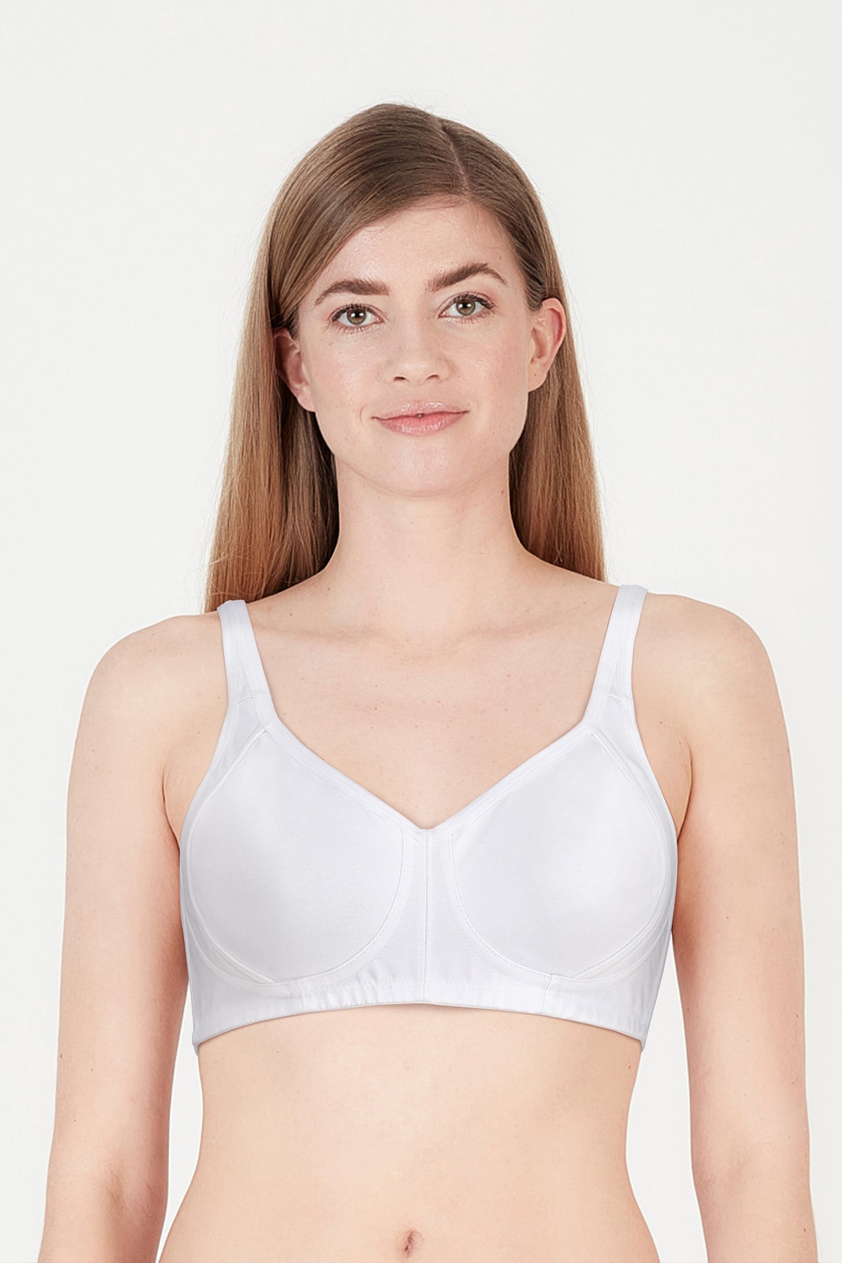 BLS Calantha Non Wired And Non Padded Cotton Bra White