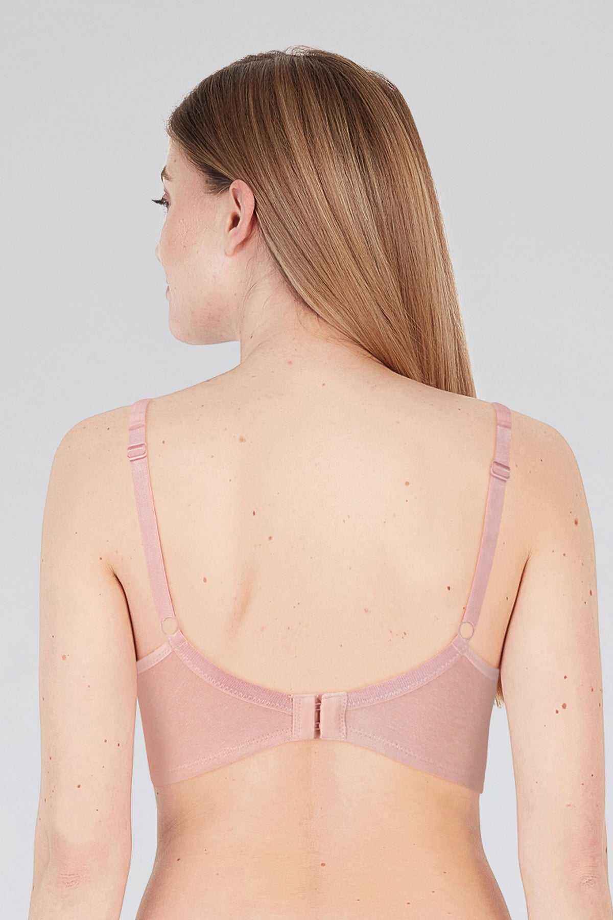 BLS Cali Non Wired And Non Padded Cotton Bra Pink