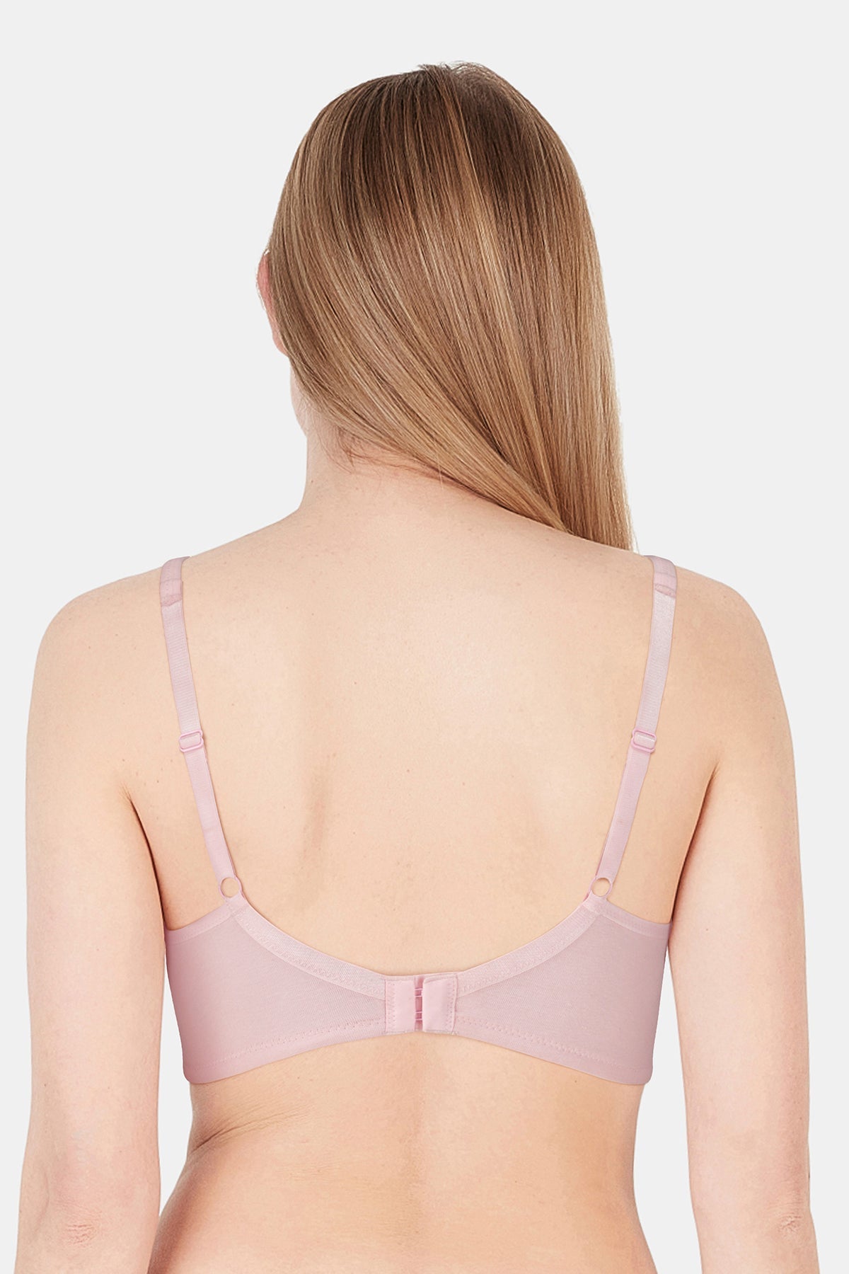 BLS Cali Non Wired And Non Padded Cotton Bra Soft Pink