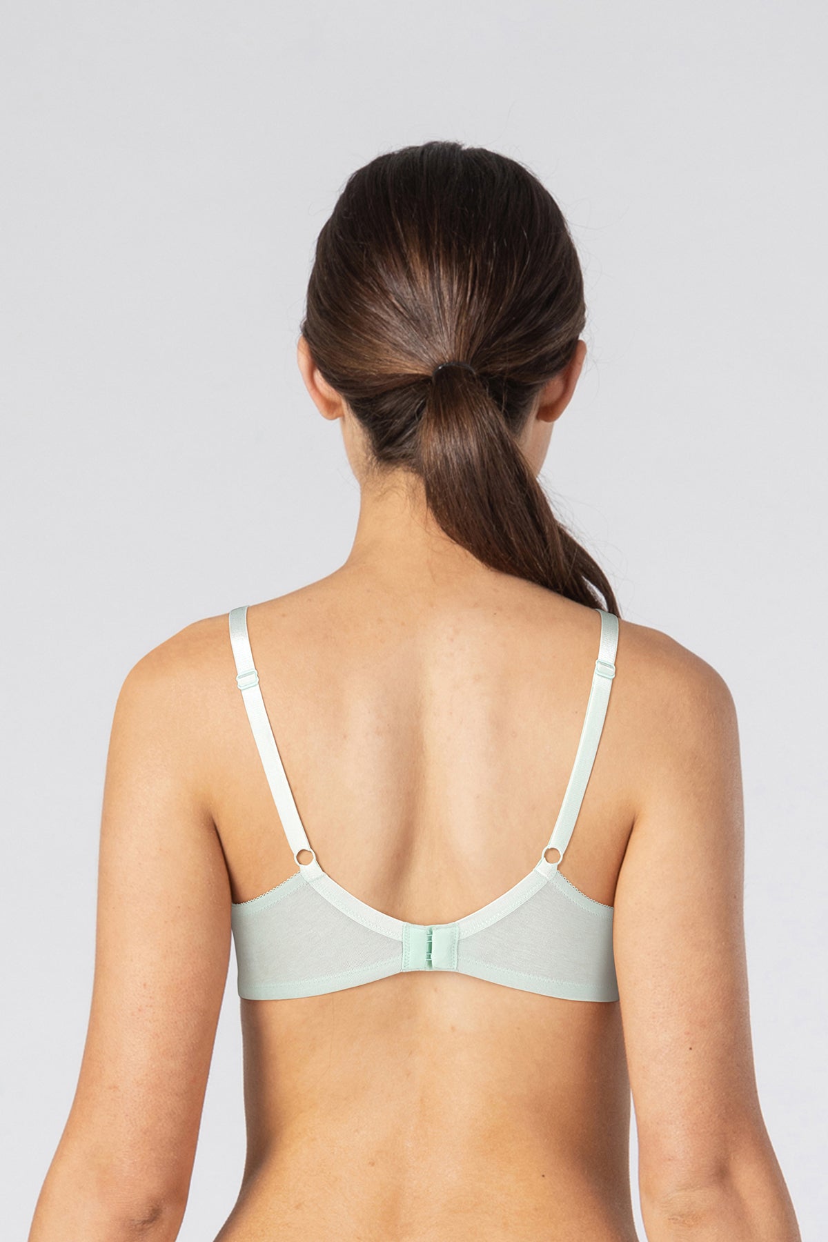 BLS Caprina Non Wired And Non Padded Cotton Bra Mint