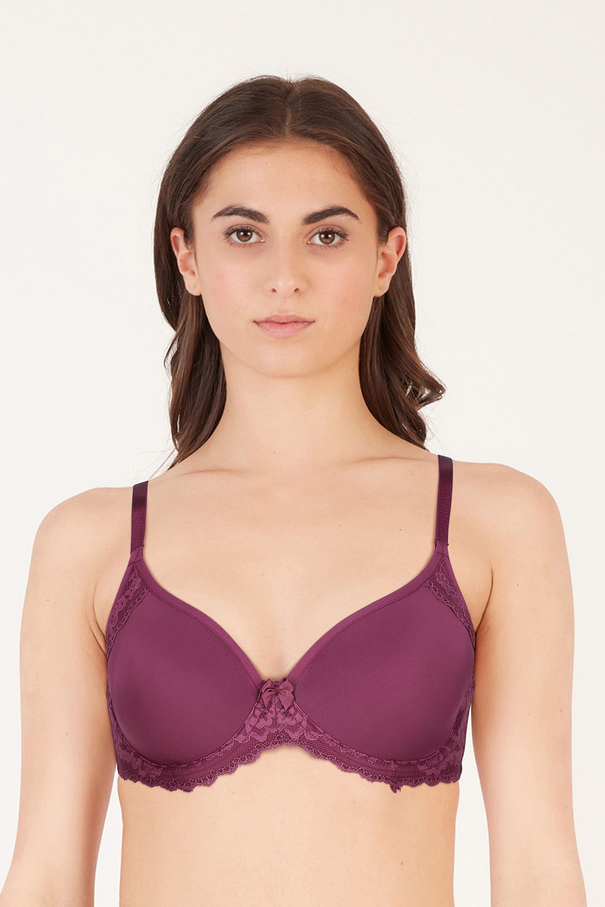 BLS Celine Wired And Light Padded Bra Respberry