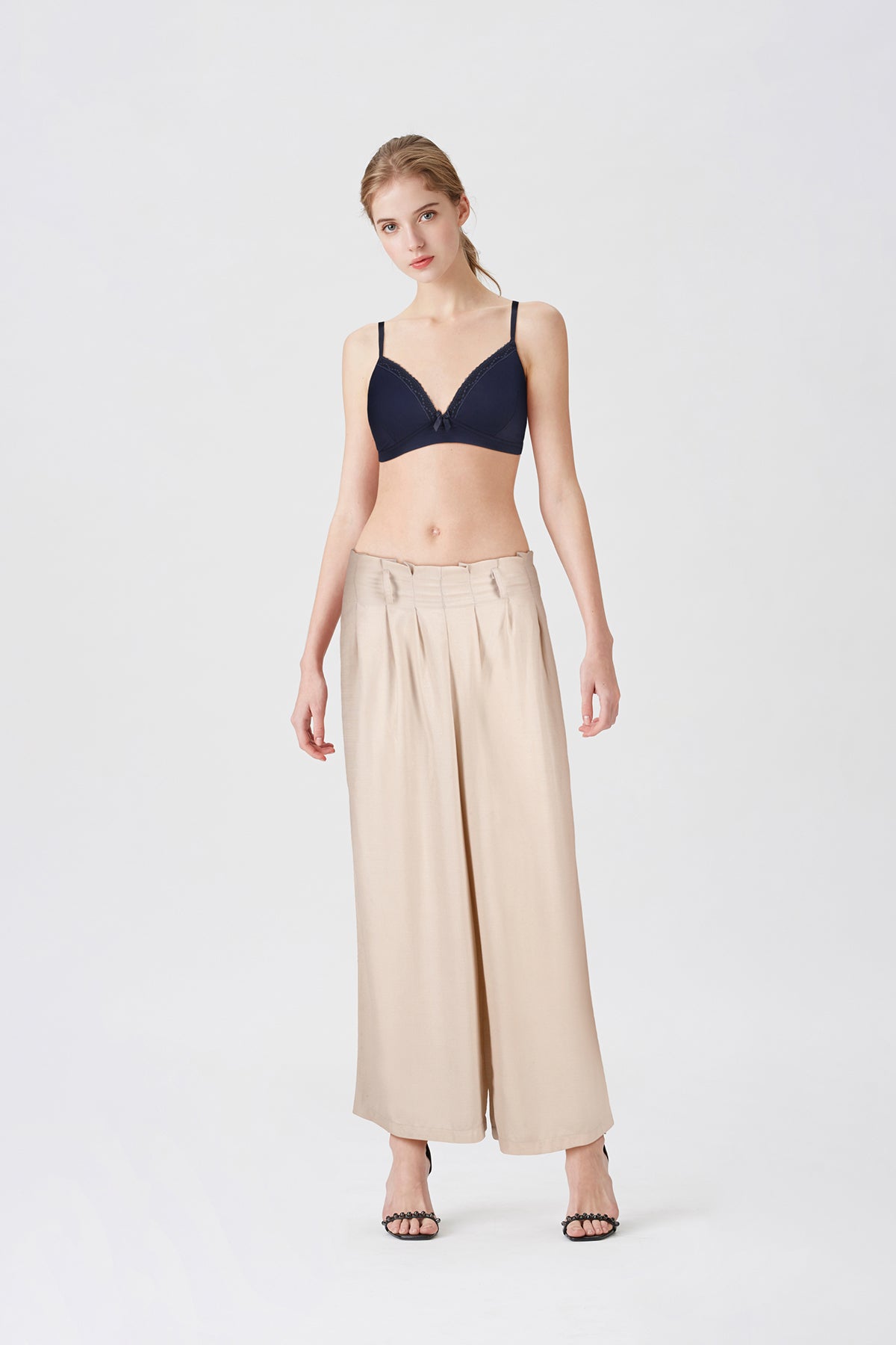 BLS Clarie Non Wired And Padded Bra Navy Blue