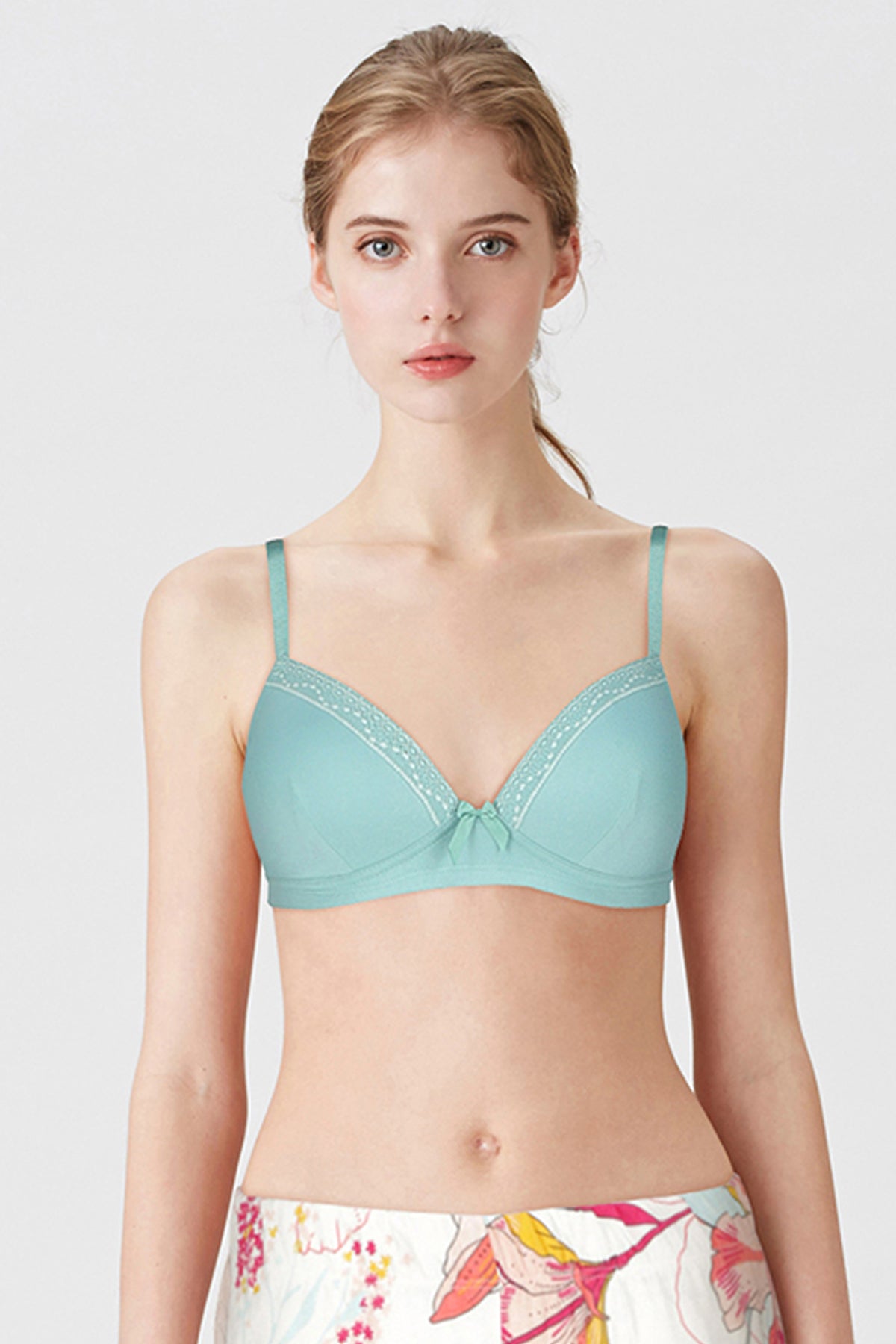 BLS Clarie Non Wired And Padded Bra Sea Green