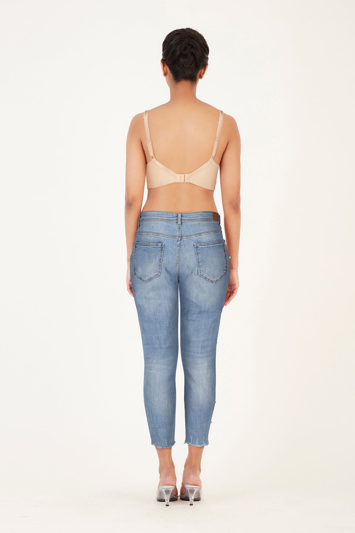 BLS Colette Non Wired And Non Padded Cotton Bra Skin