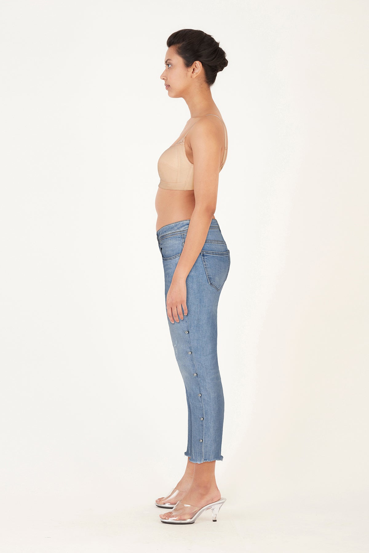 BLS Colette Non Wired And Non Padded Cotton Bra Skin