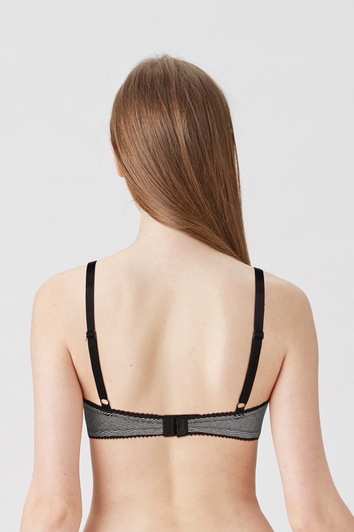 BLS Colo Wired And Padded Cotton Bra YD Black