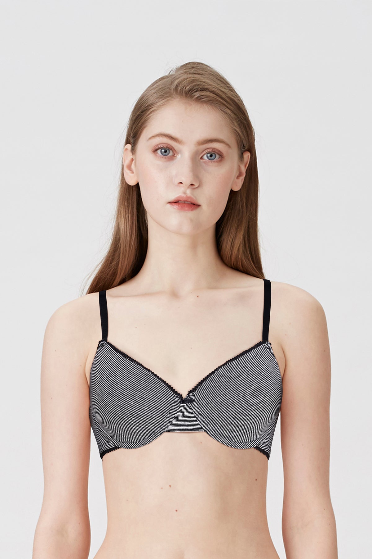 BLS Colo Wired And Padded Cotton Bra YD Black