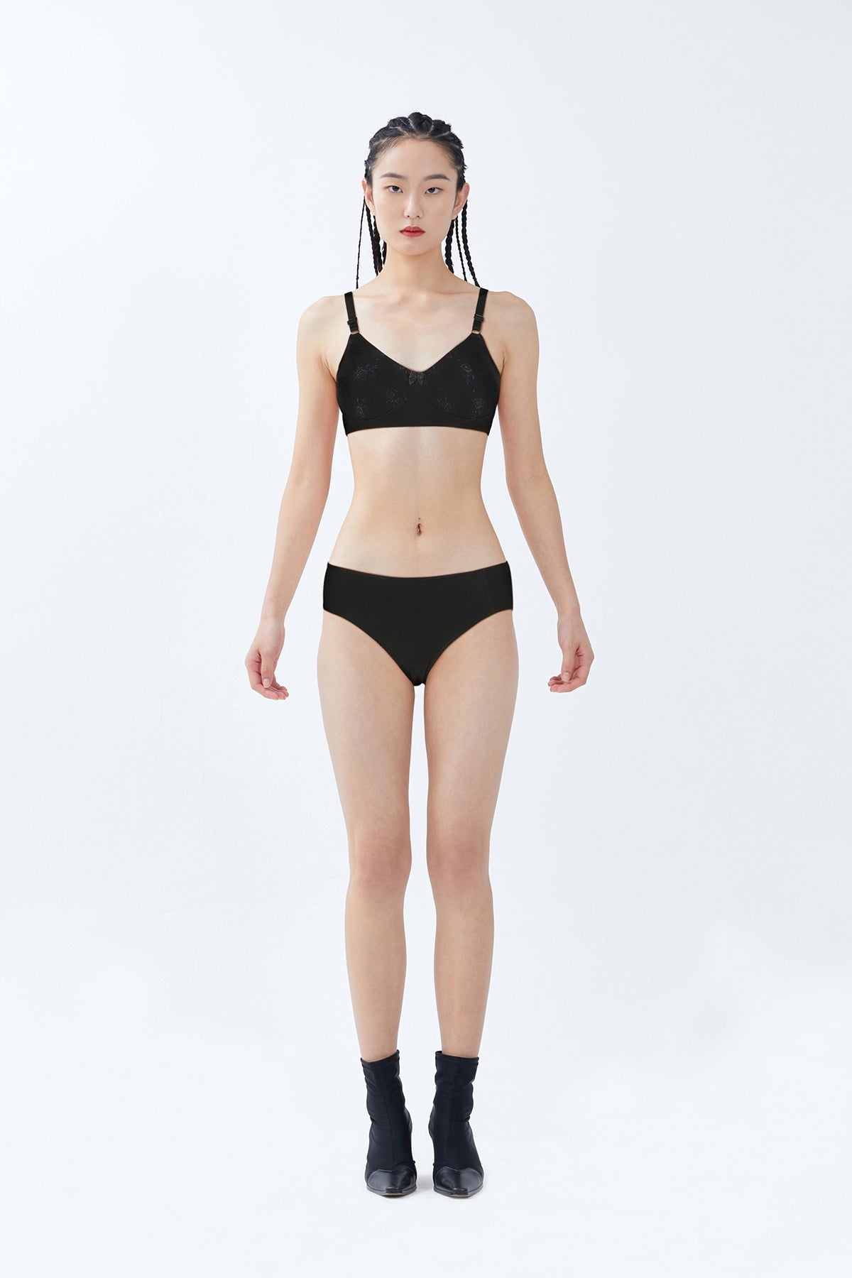 BLS Mylena Non Wired And Non Padded Bra Black