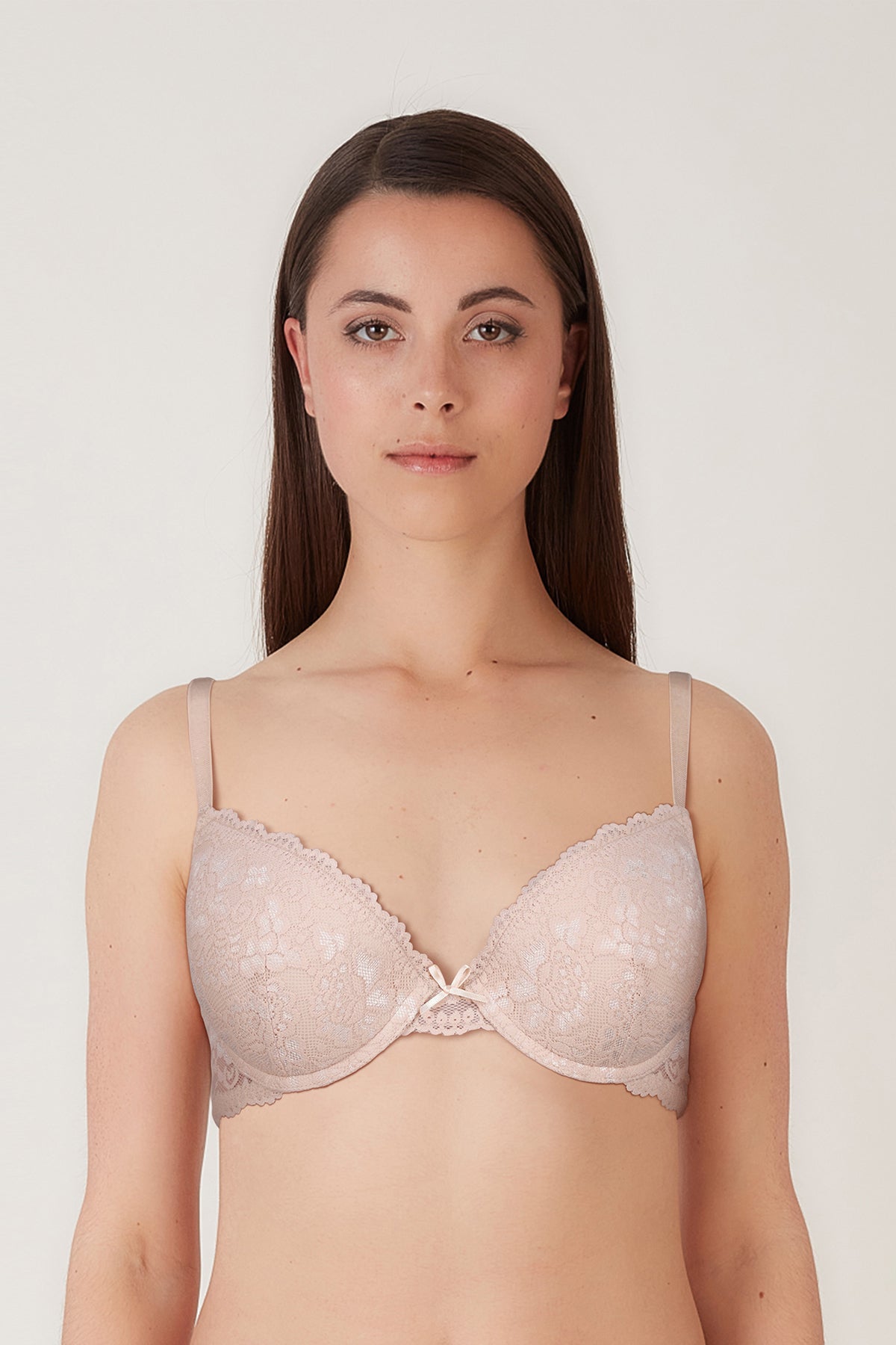 BLS Passion Wired And Pushup Lace Bra Piony