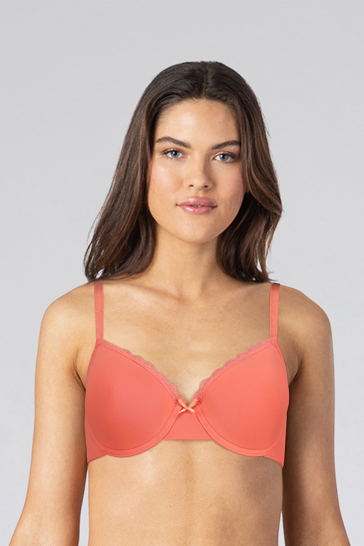 BLS Pixie Wired And Padded Bra Salmon