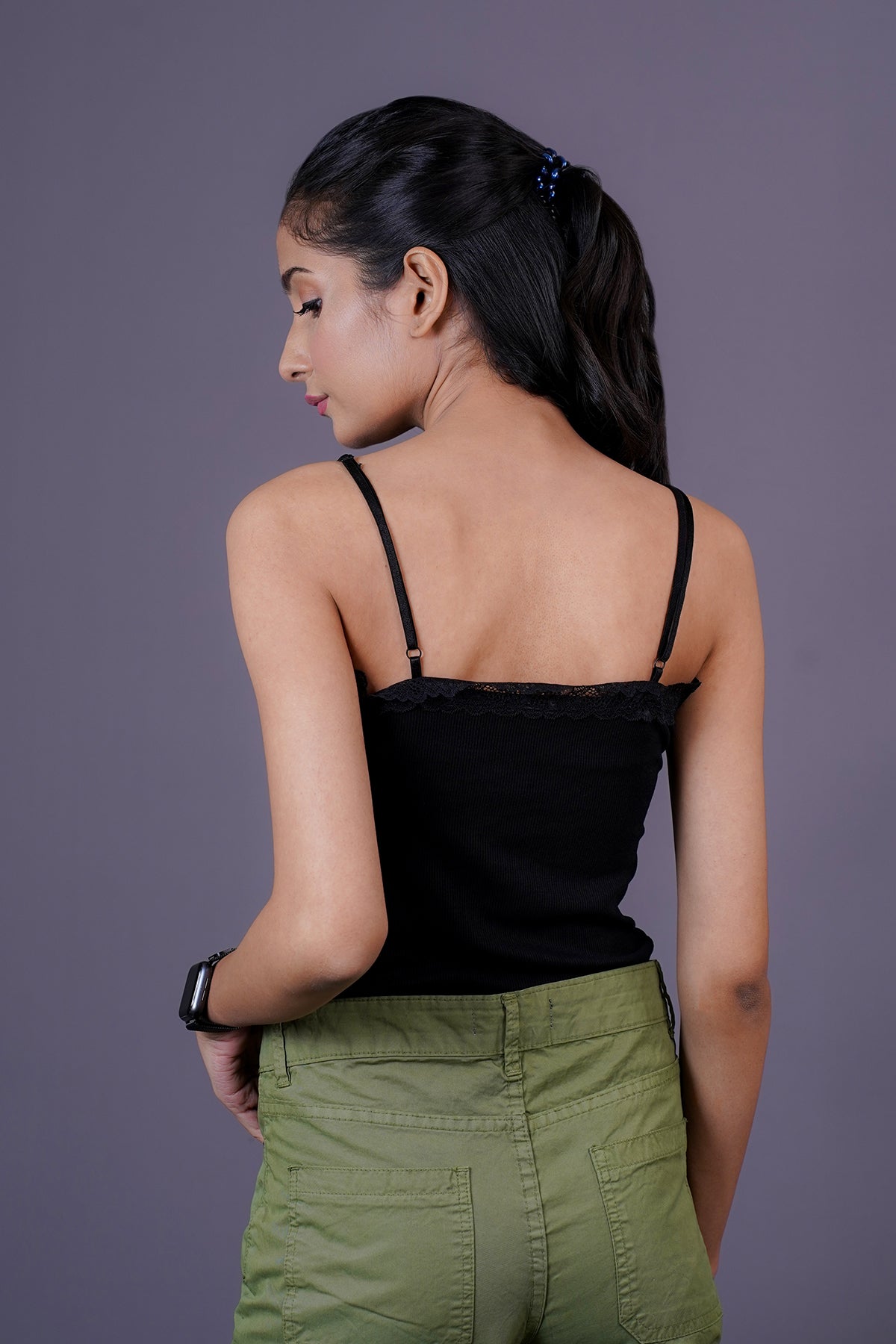 BLS Ayleen Lace Camisole Black