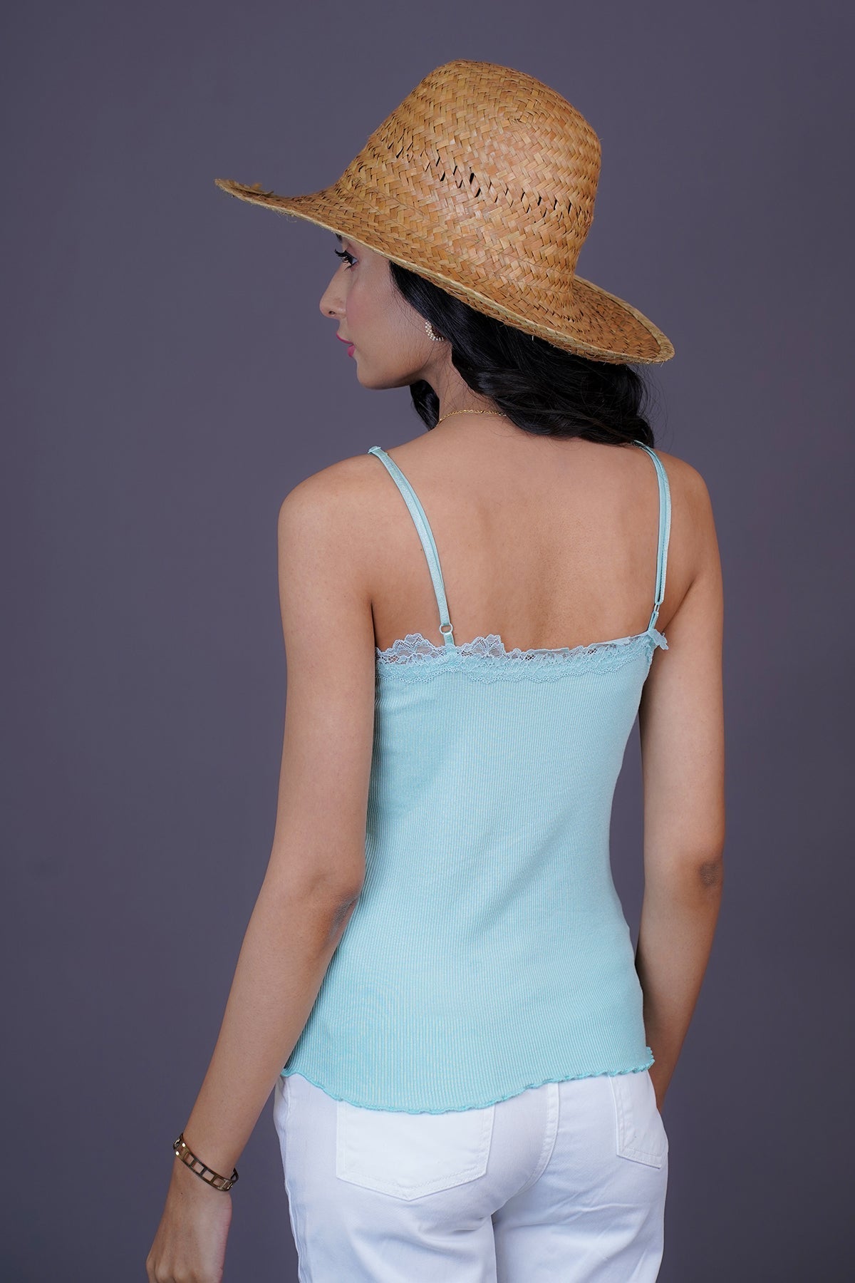 BLS Ayleen Lace Camisole Mint