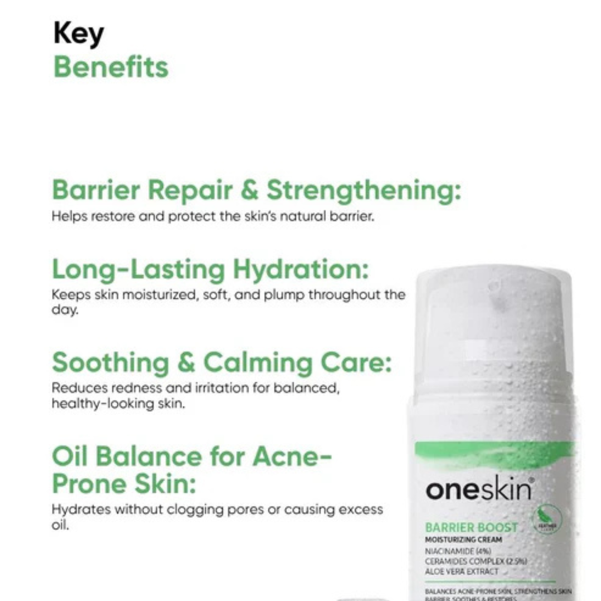 Oneskin Barrier Boost Moisturizer