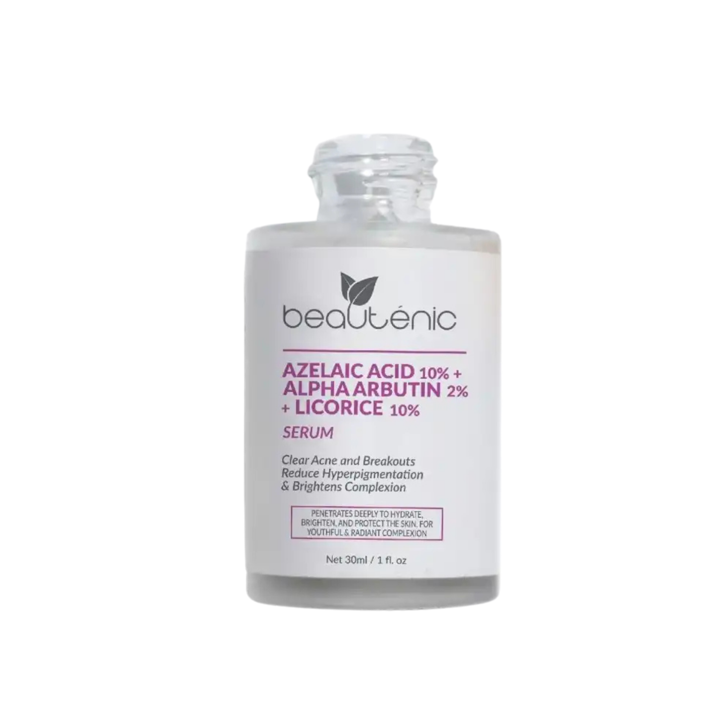 Beautenic Azelaic Acid 10% + Alpha Arbutin 2% + Licorice 10% Serum