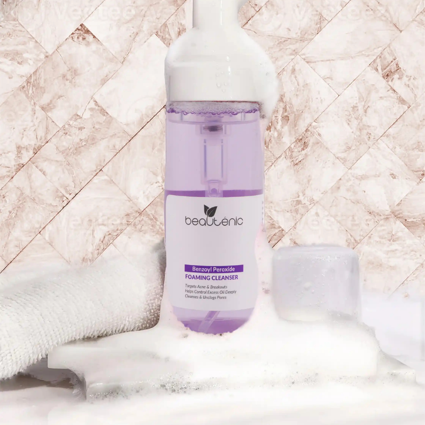 Beautenic Benzoyl Peroxide Foaming Facewash