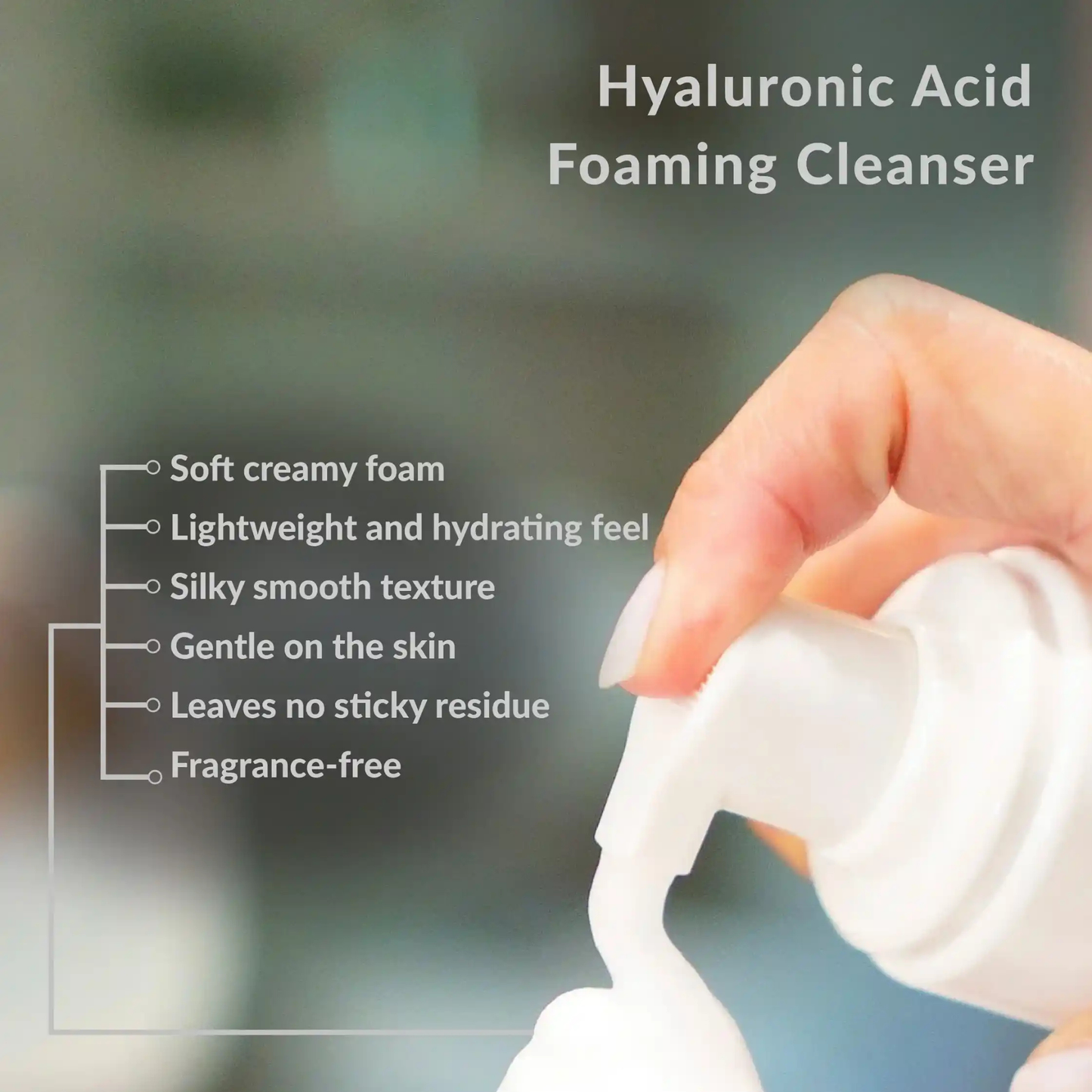 Beautenic Hyaluronic Acid Foaming Facewash