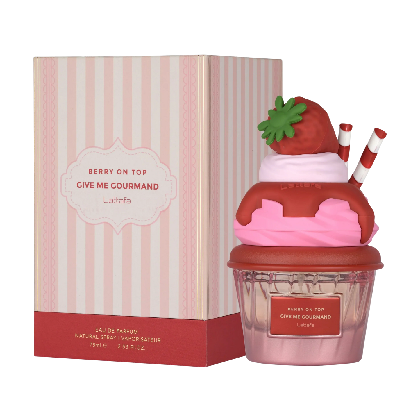 Lattafa Give Me Gourmand Berry On Top Eau De Parfum Unisex 75ml