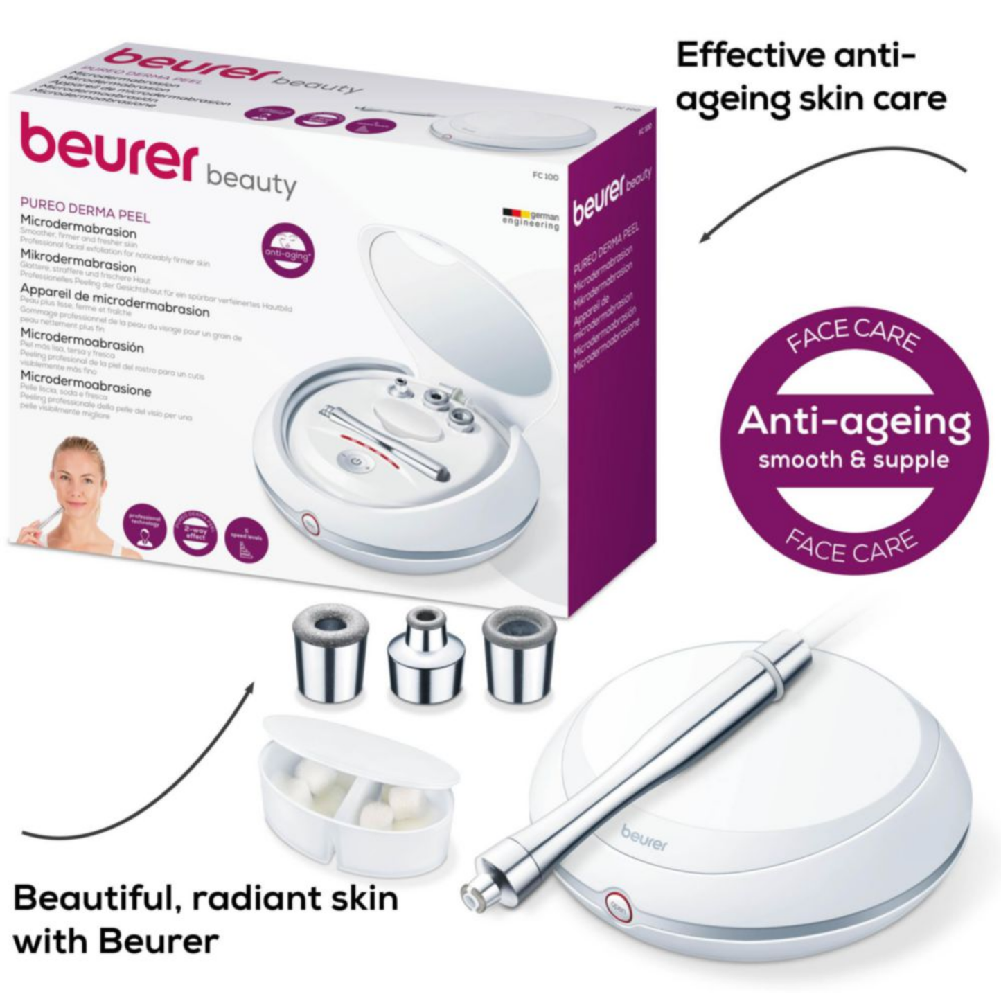 Beurer Pureo Derma Peel Microdermabrasion FC-100