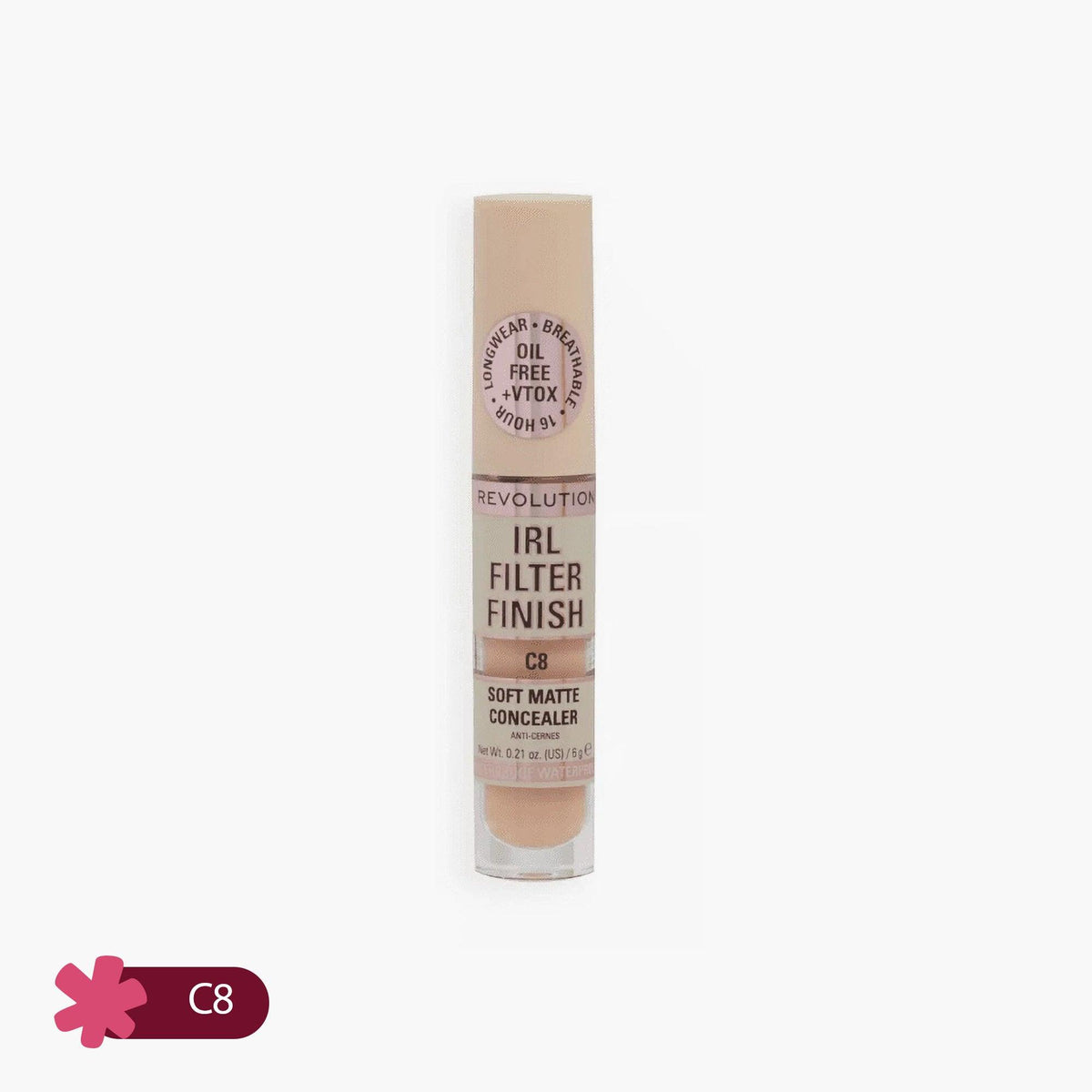 Revolution IRL Filter Finish Soft Matte Concealer 6gm