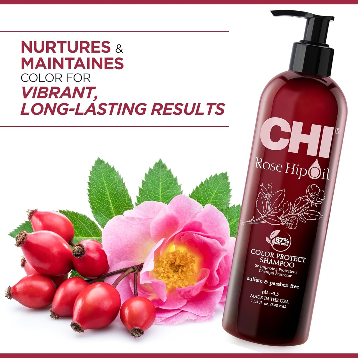 CHI RoseHip Oil Protecting Shampoo
