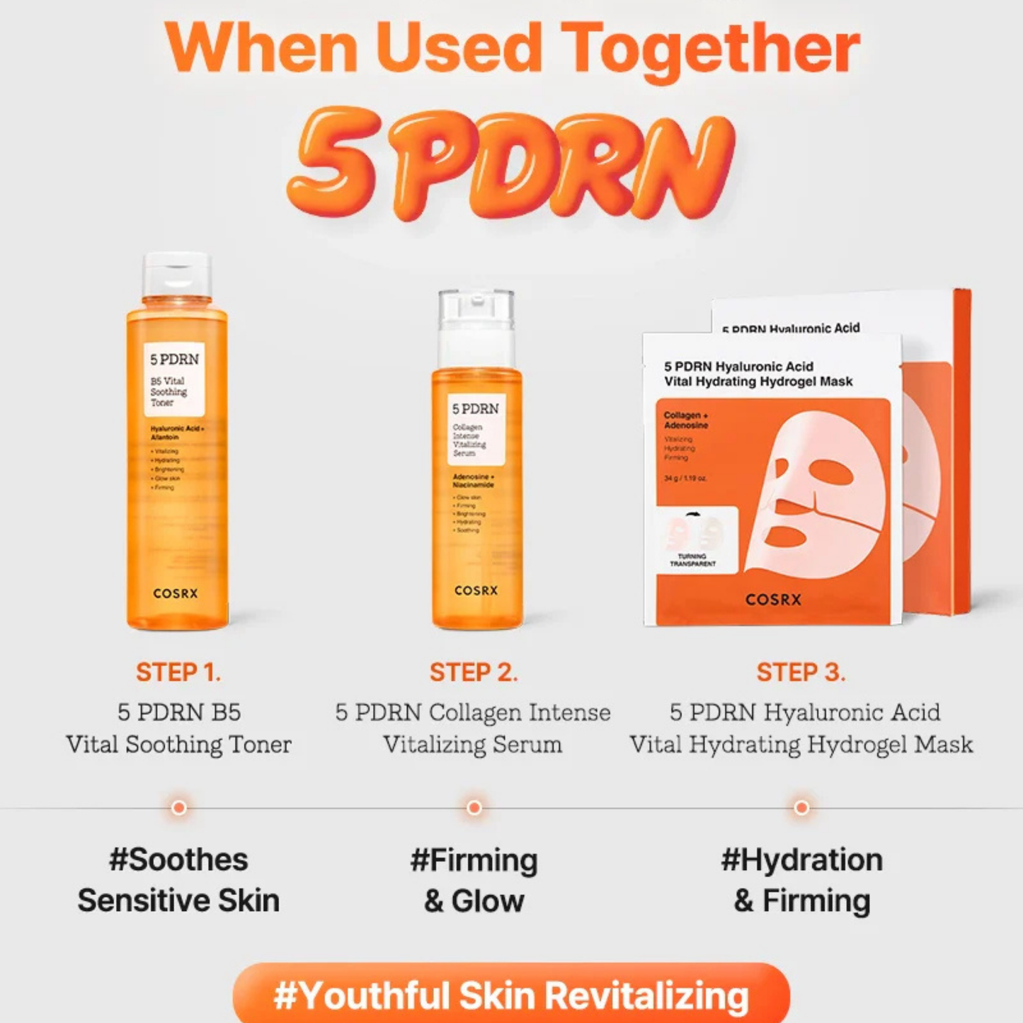 COSRX 5 PDRN B5 Vital Soothing Toner