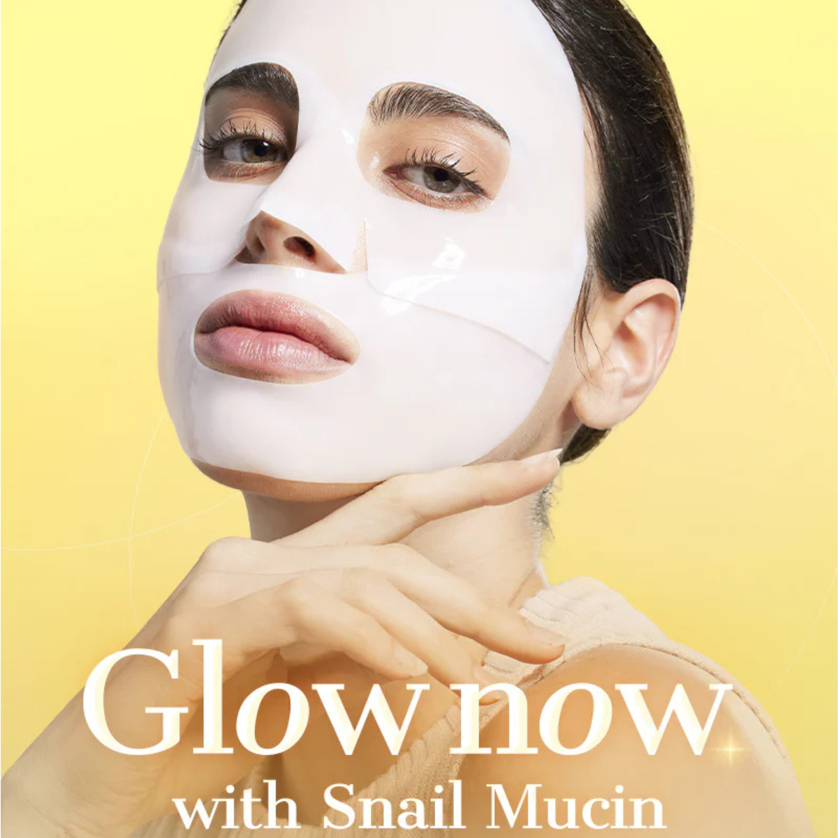 COSRX Advanced Snail Glass Glow Hydrogel Mask Box