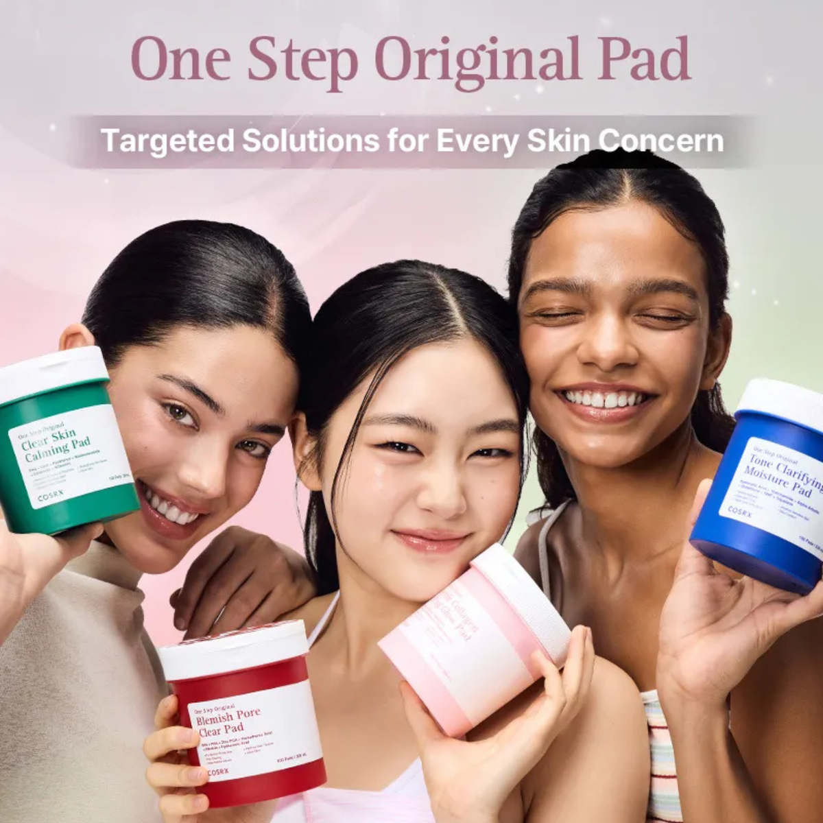 COSRX One Step Original Tone Clarifying Moisture Pad