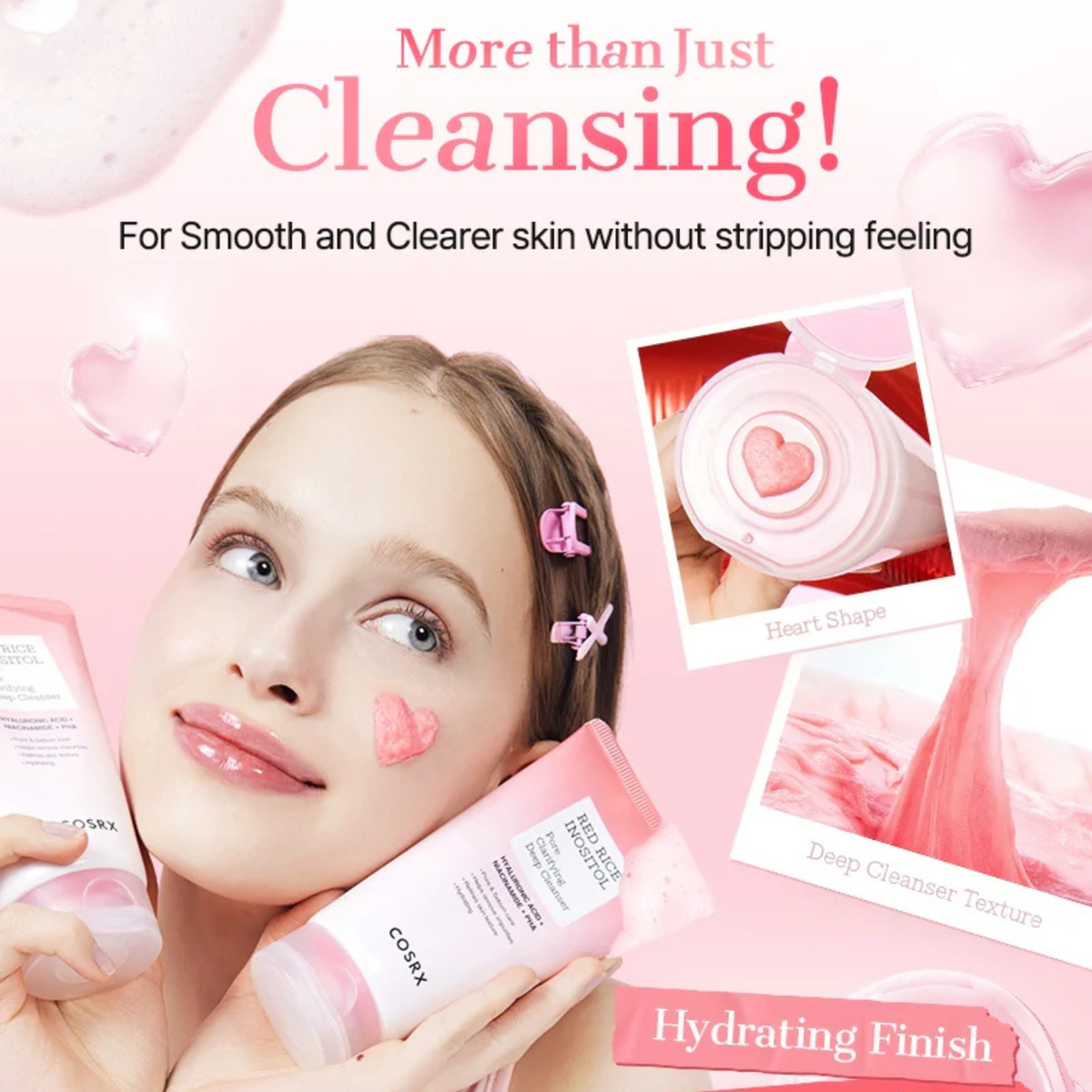 COSRX Red Rice Inositol Pore Clarifying Deep Cleanser