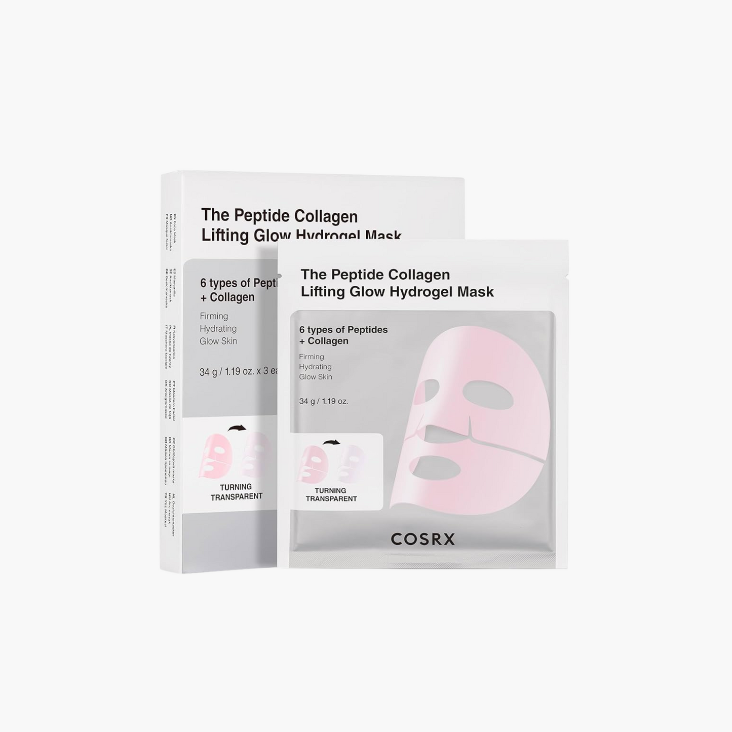 COSRX The Peptide Collagen Lifting Glow Hydrogel Mask