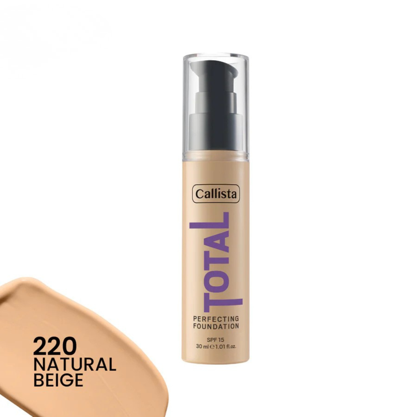 Callista Total Perfecting Foundation SPF15 30ml