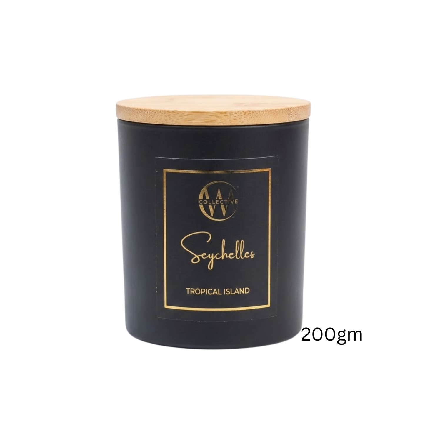 Candle Wick Store Seychelles Candle with Tropical Island Scent