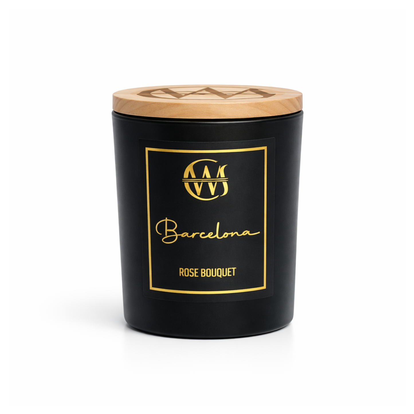 Candle Wick Store Barcelona Candle with Rose Bouquet Scent